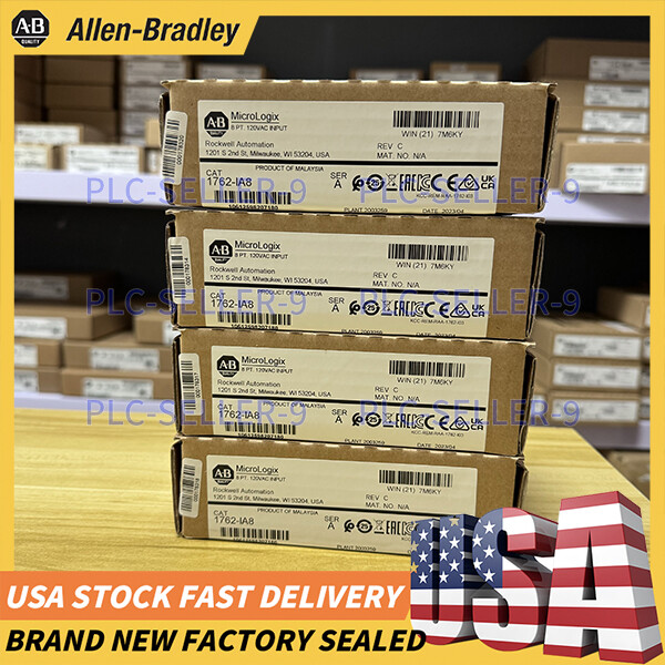 1762-IA8 8-Point 120V AC Input Module Brand New Allen-Bradley Free Shipping