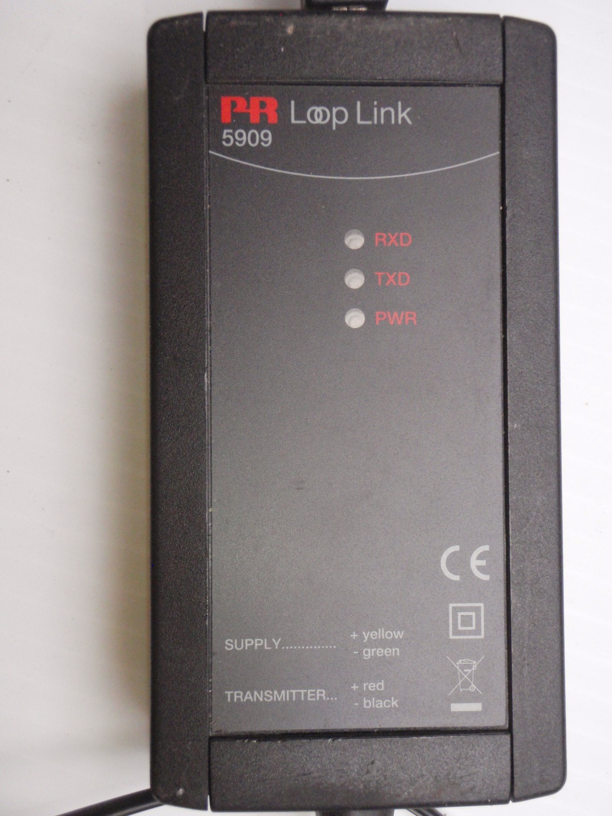 PR ELECTRONICS 5909 LOOP LINK COMMUNICATIONS INTERFACE Programming Unit for PR