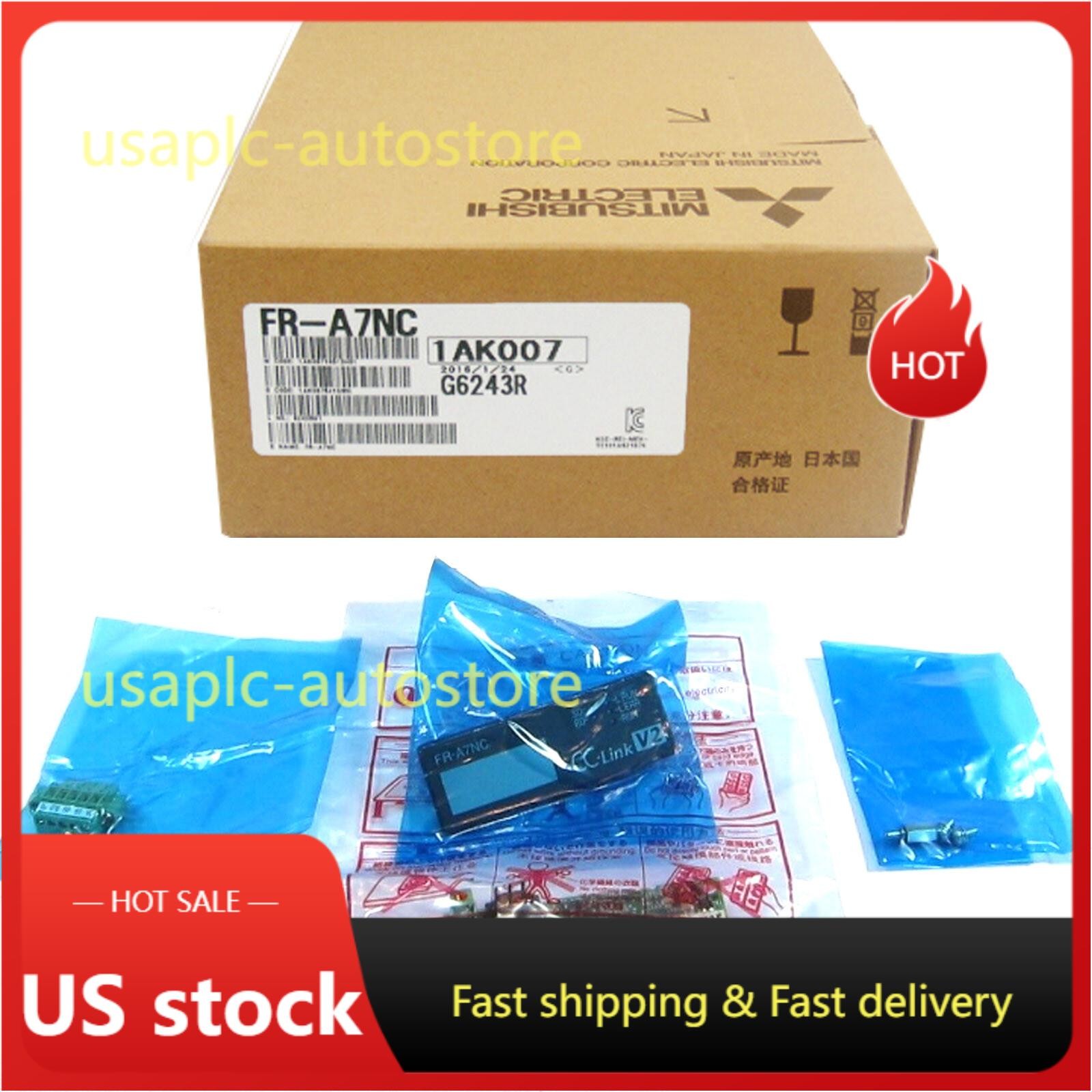 NEW Mitsubishi FR-A7NC PLC Module CC-Link Interface US Free TAX