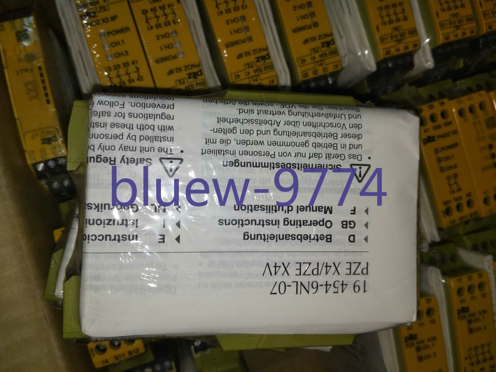 1PC New PILZ 750330 PLC Module Safety Relays PNOZ S30 24-240VADC DHL Expedited