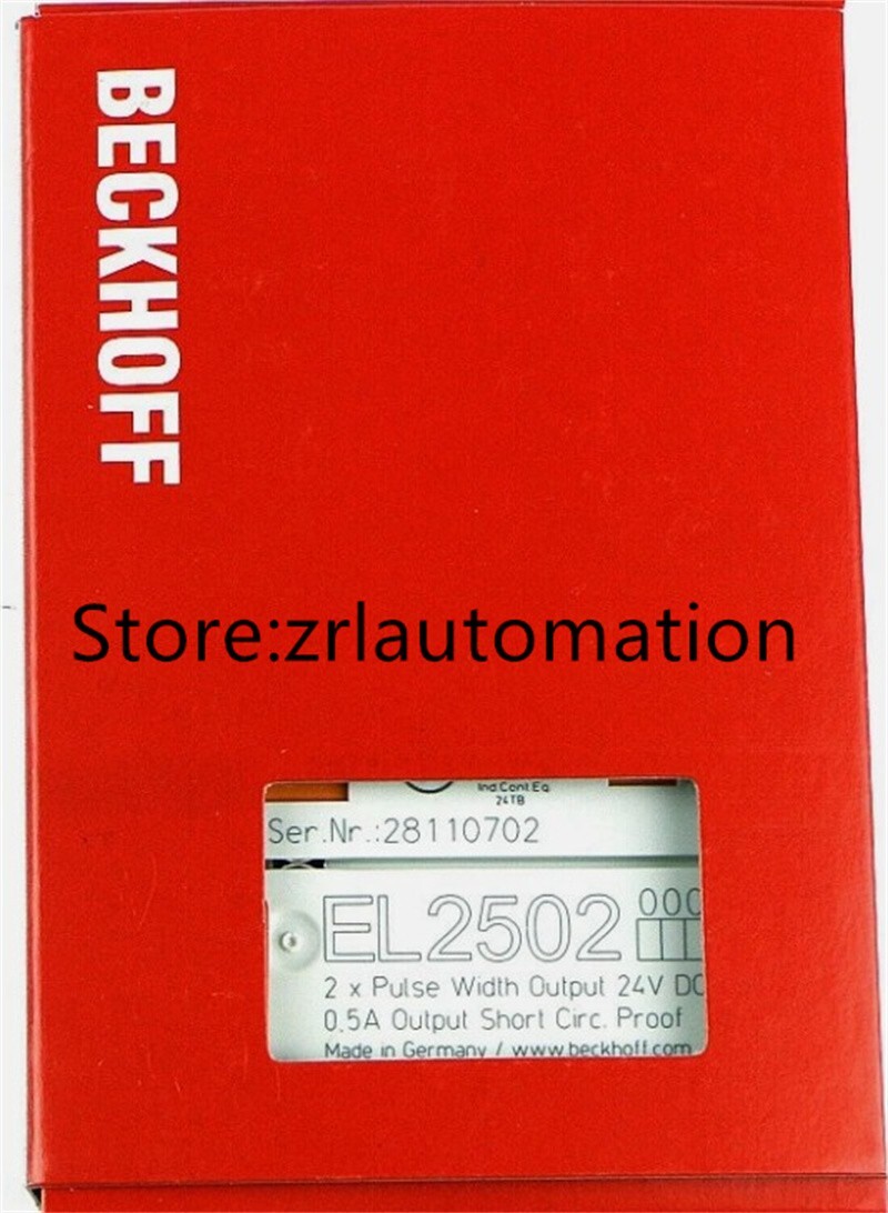 New In Box BECKHOFF EL2502 PLC Module EL2502 EL2502