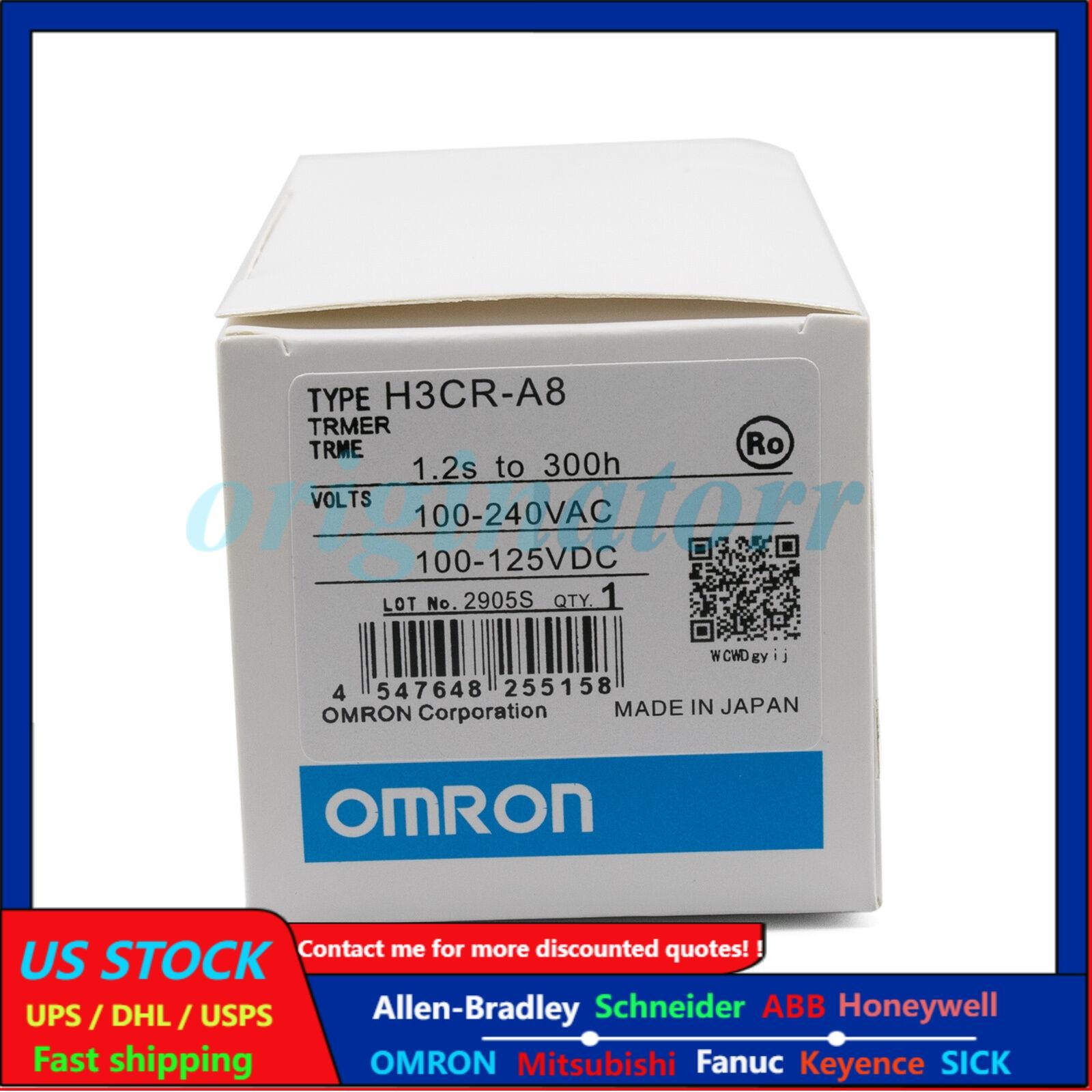 Omron H3CR-A8 Timer Module H3CRA8 New In Box Free Shipping