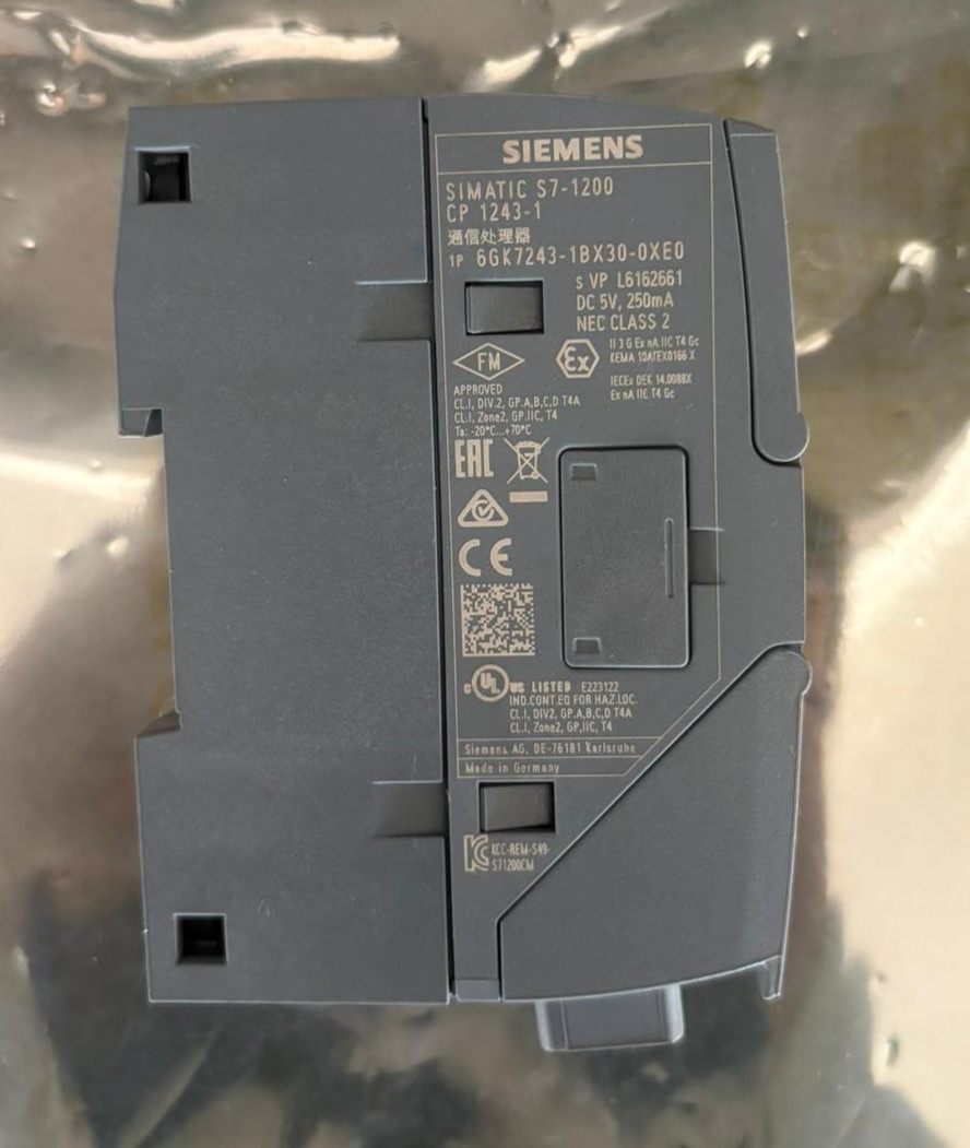 Siemens SIMATIC S7-1200 CP 1243-1 Processor Module 6GK7243-1BX30-0XE0