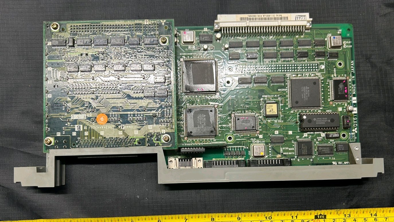 Mitsubishi QX611 Interface / I/O Control Board BN634C621H – Tested