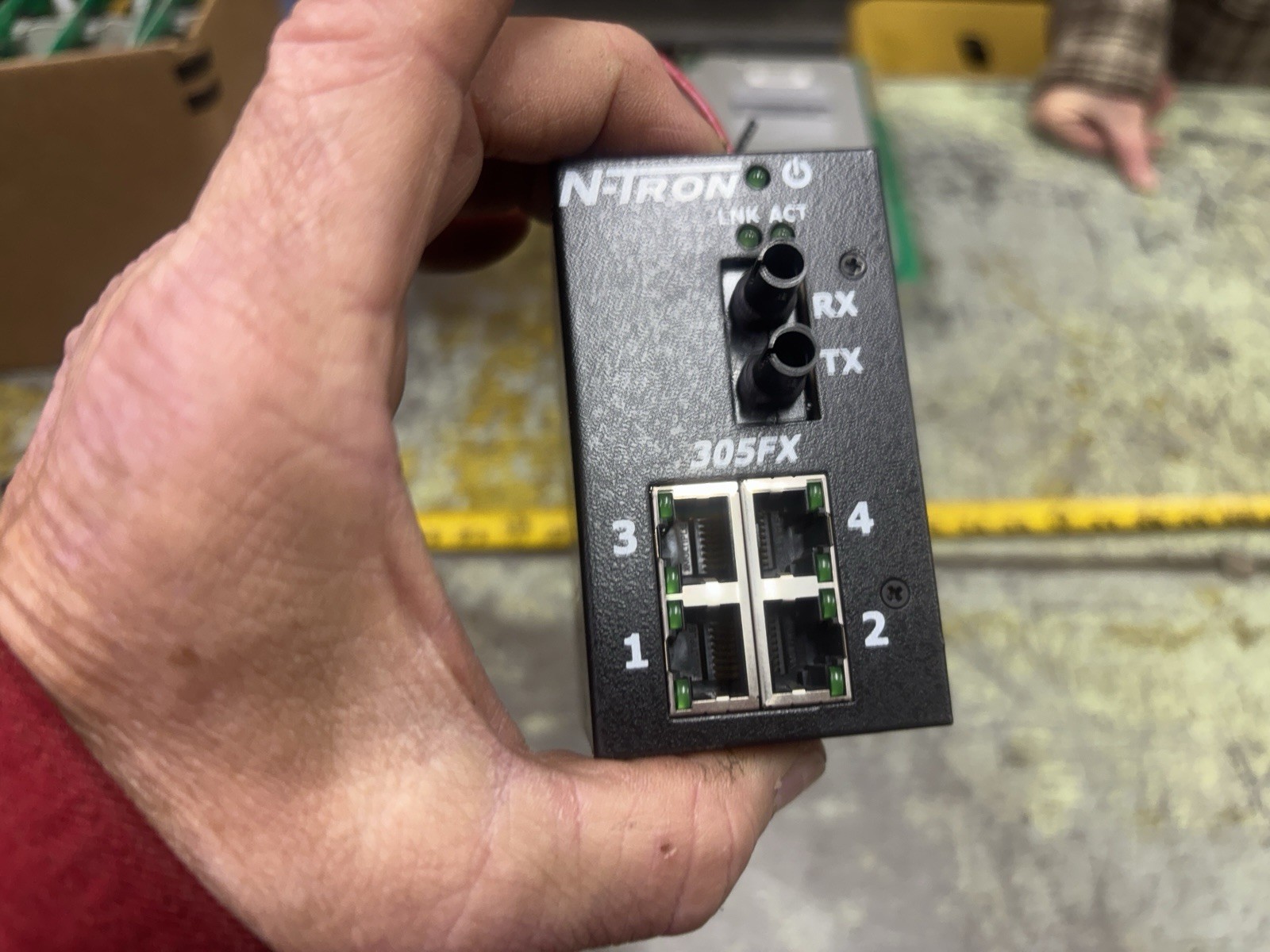 N-TRON Ethernet Switch 10-30V 305FX-ST