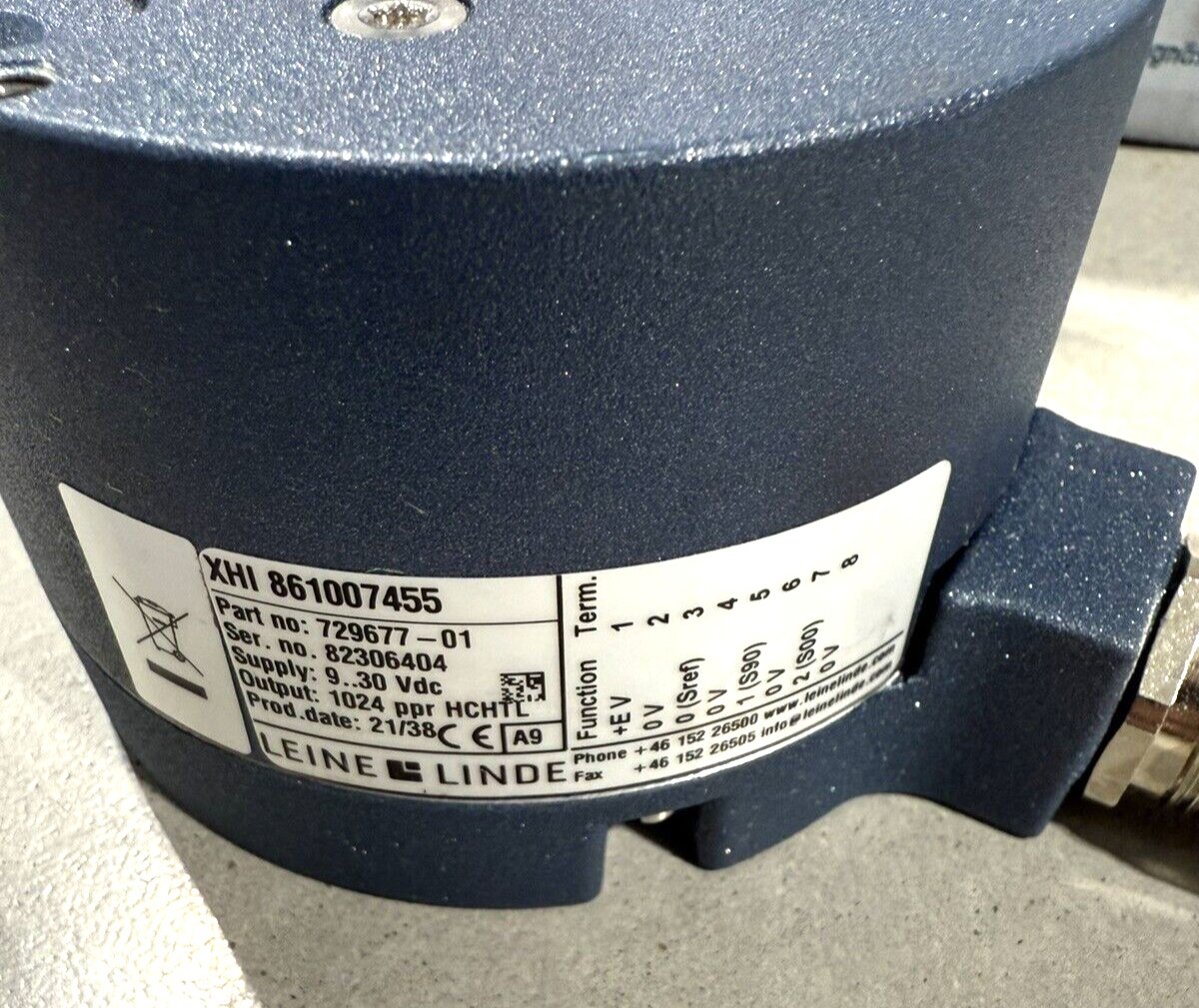 Leine & Linde XHI INCREMENTAL Encoder 729677-01 (9-30V DC) (US SELLER) *NEW*