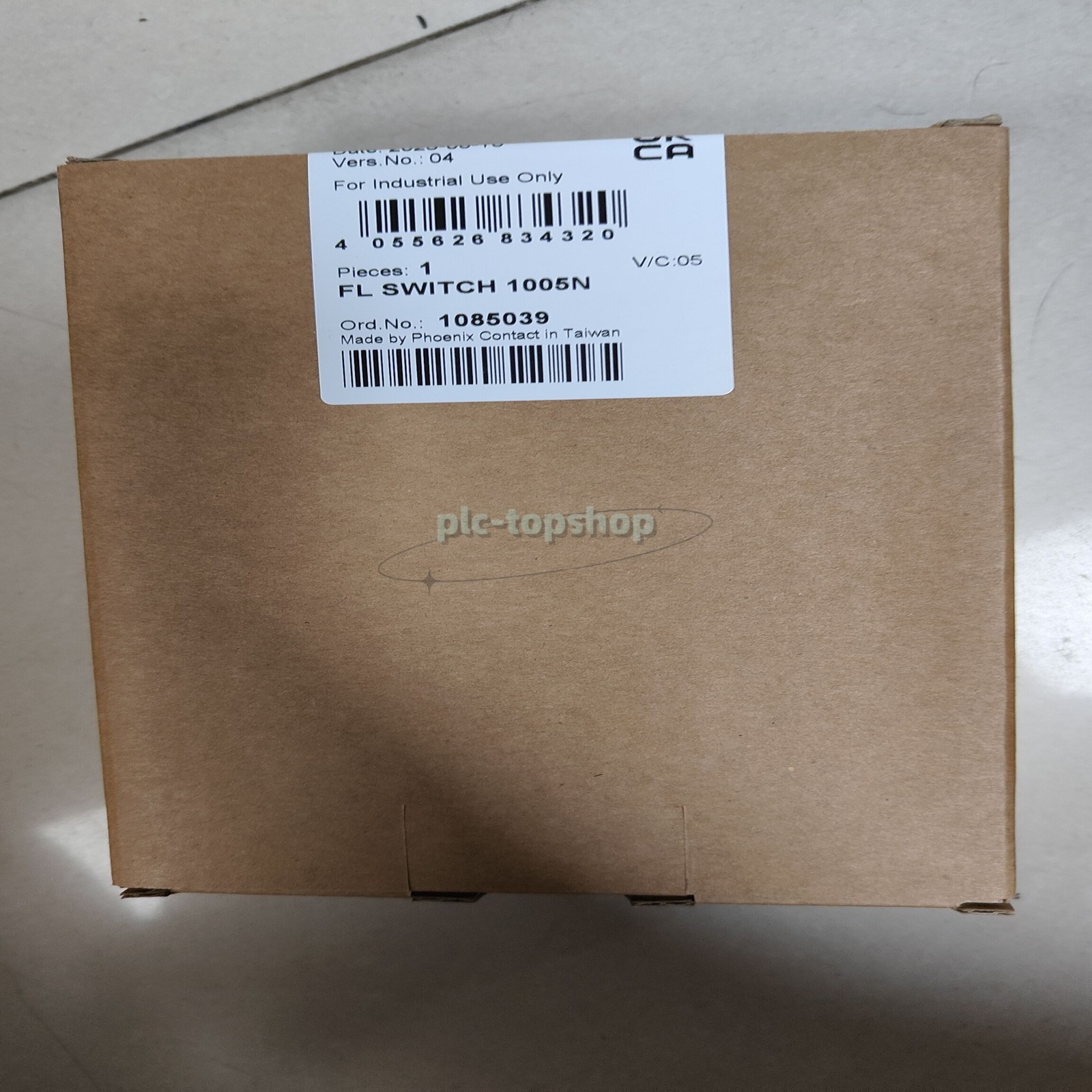 1PC Phoenix Contact 1085039 FL Switch 1005N Industrial Ethernet