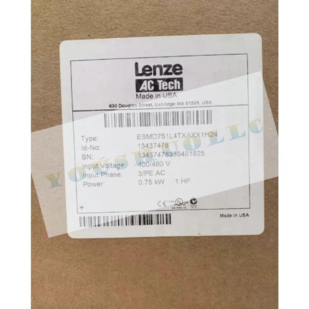 LENZE frequency converter ESMD751L4TXA