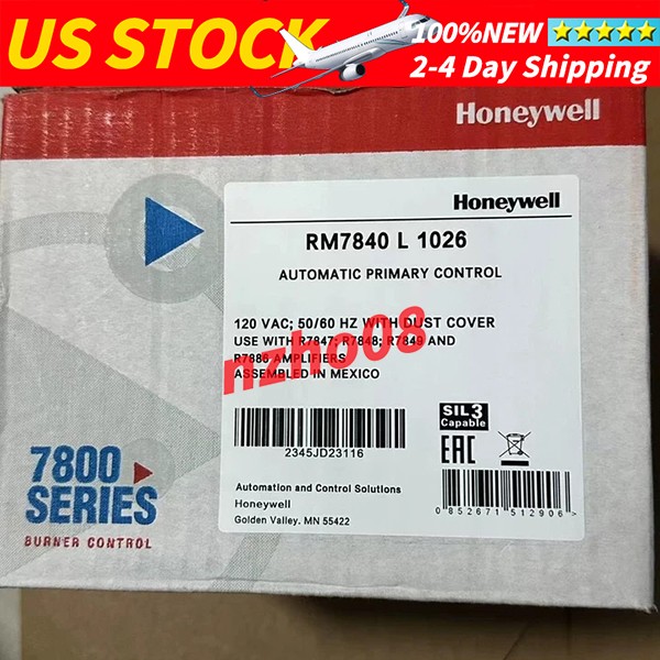1PCS Honeywell RM7840L1026 Burner Control RM7840 L 1026 Fast Shipping