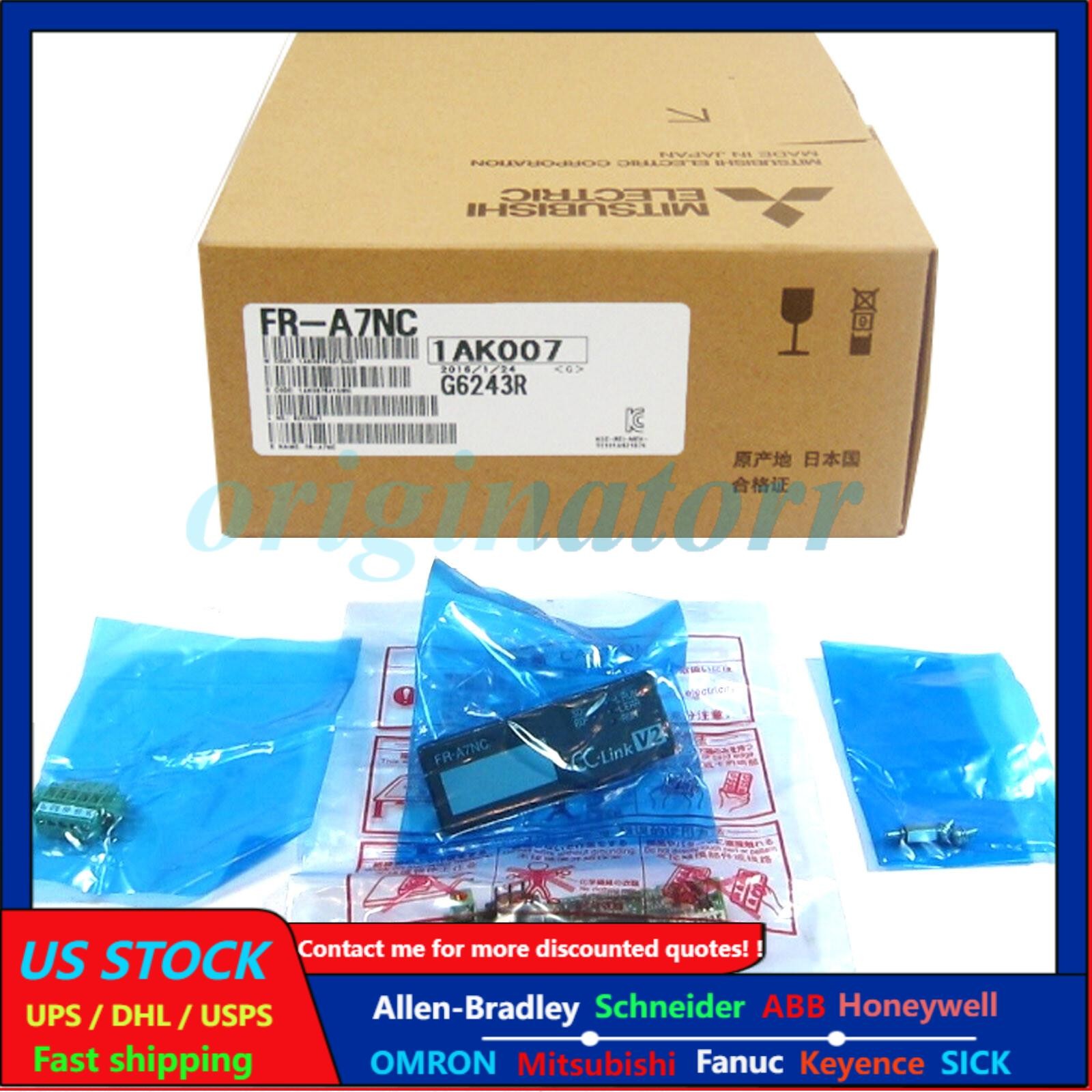 NEW Mitsubishi FR-A7NC PLC Module CC-Link Interface US Free TAX