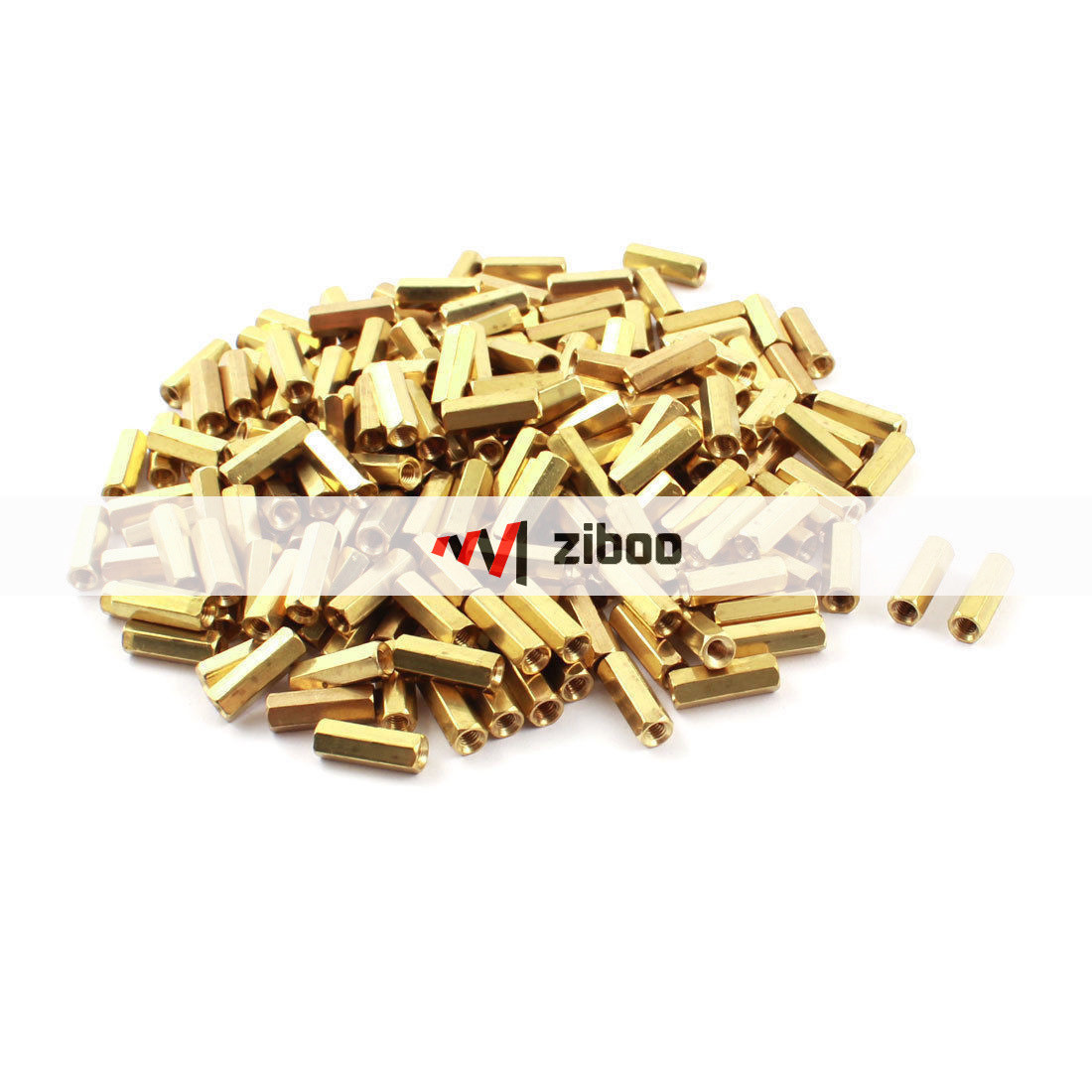 200Pcs M3 x 14mm Female Thread Dual Ends PCB Standoff Hexagonal Nut Spacer✦Kd 29