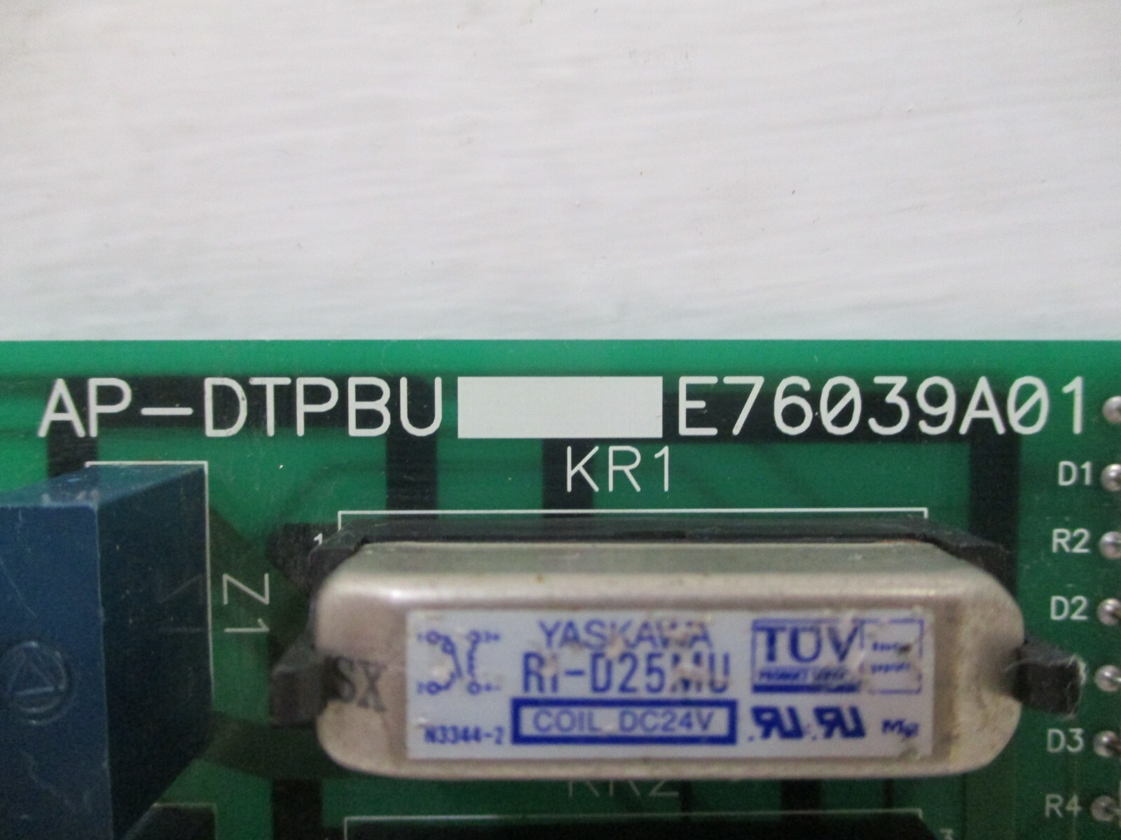 Mori Seiki AP-DTPBU-E76039A01 Relay Board Card