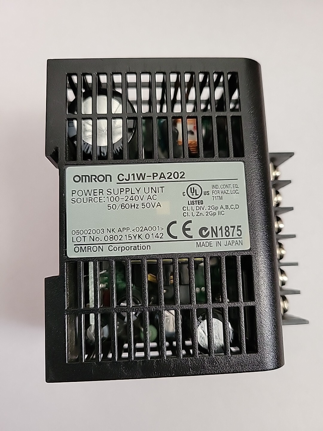 Omron CJ1W-PA202 (CJ1W-PA202) Processor/Controller