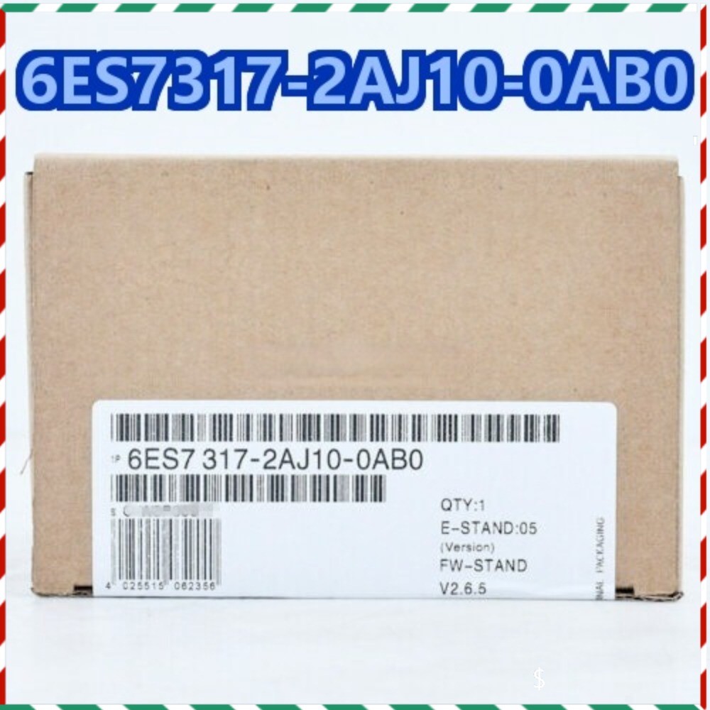 6ES7317-2AJ10-0AB0 6ES7 317-2AJ10-0AB0 NEW SIEMENS S7-300 CPU 317-2DP 2AJ1O-OABO