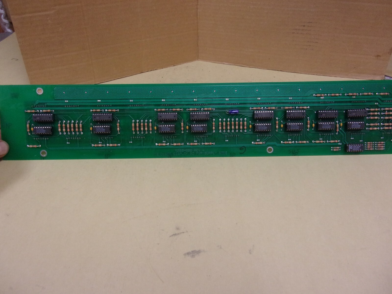 Cincinnati Electrosystems 5228-502 , 10 Digit Display BD Power Supply Side