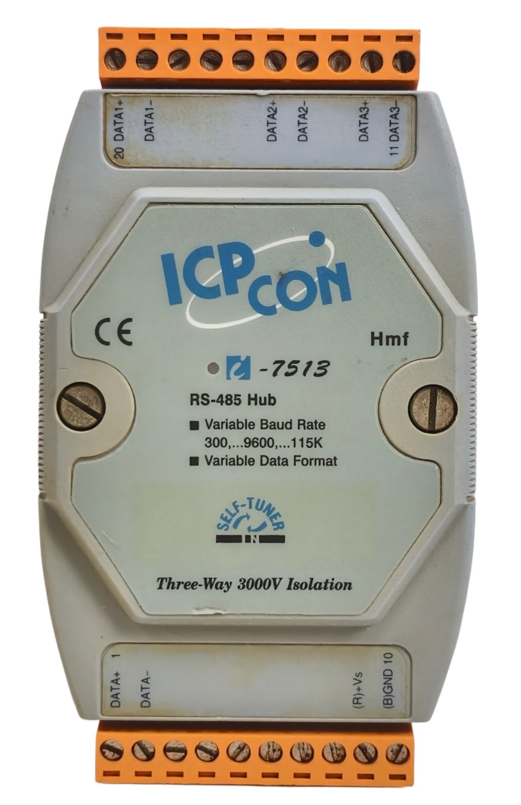 ICP CON RS-485 Hub Tree Way 3000V Isolation I-7513 Module Convert Variable Rate
