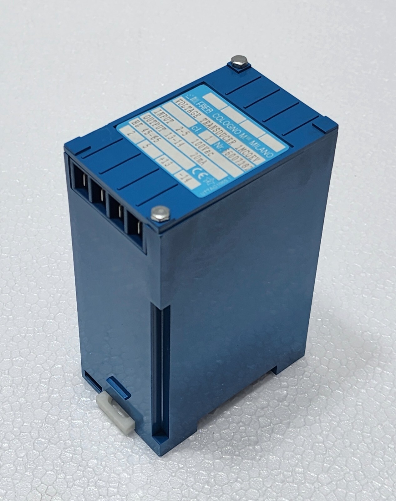 FRER 1MCOEV MCOEV VOLTAGE TRANSDUCER 100VAC 20mA 45-65Hz
