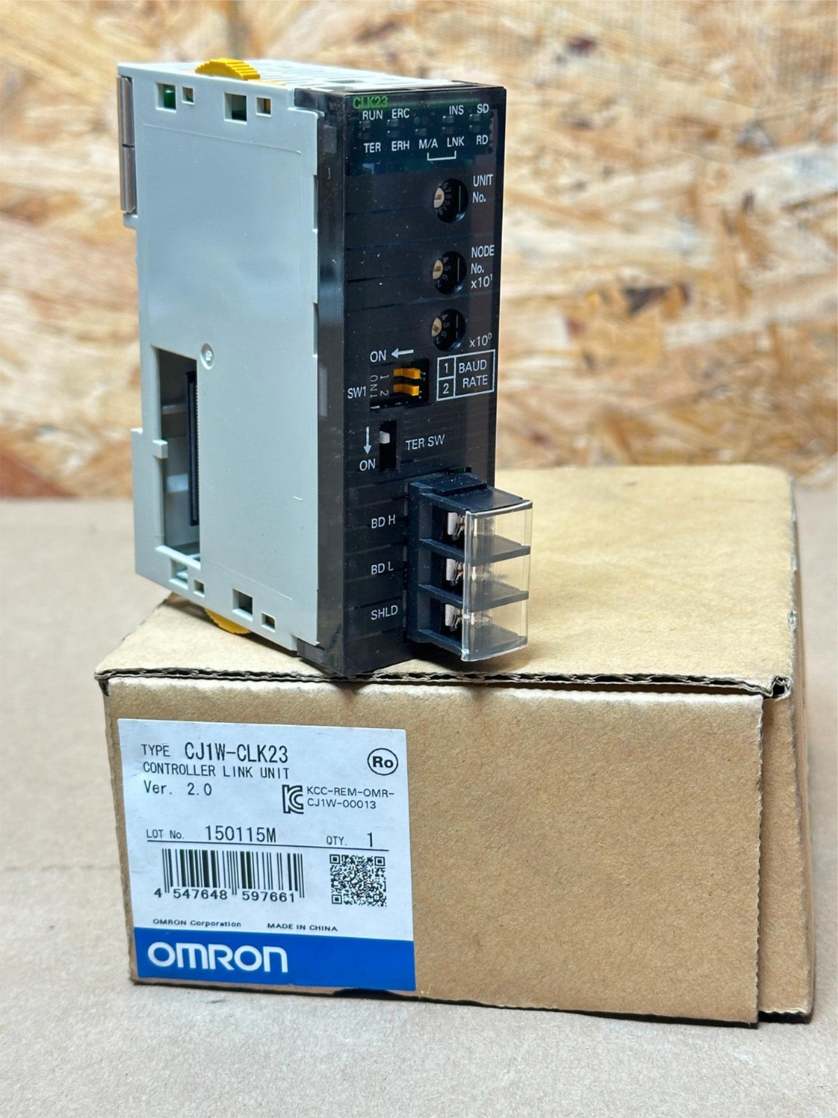 Omron Cj1w-Clk23 Controller Link Unit for Cj-Series AMADA CLK23