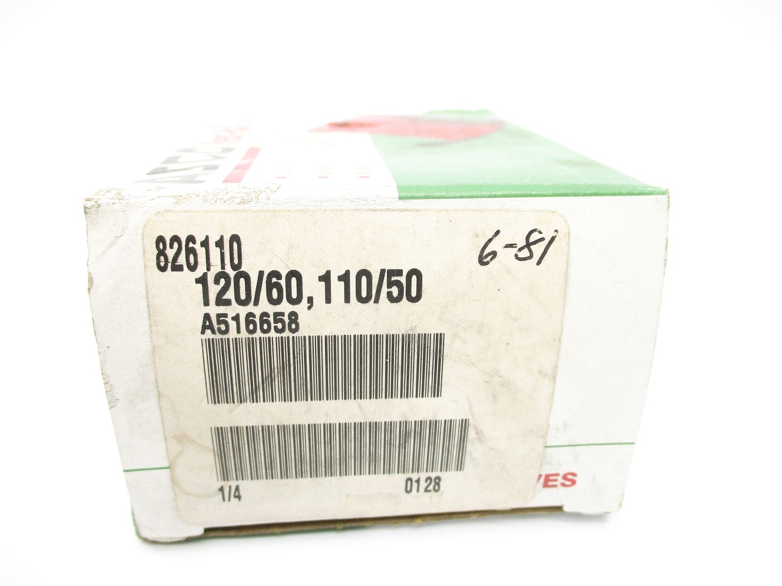 ASCO 826110 110/120V 100PSI NSMP