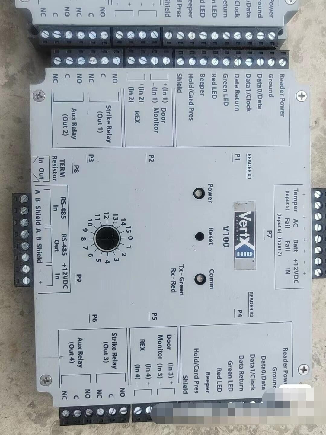 1pc USED HID Vertx V100 Door Reader Interface TESTED