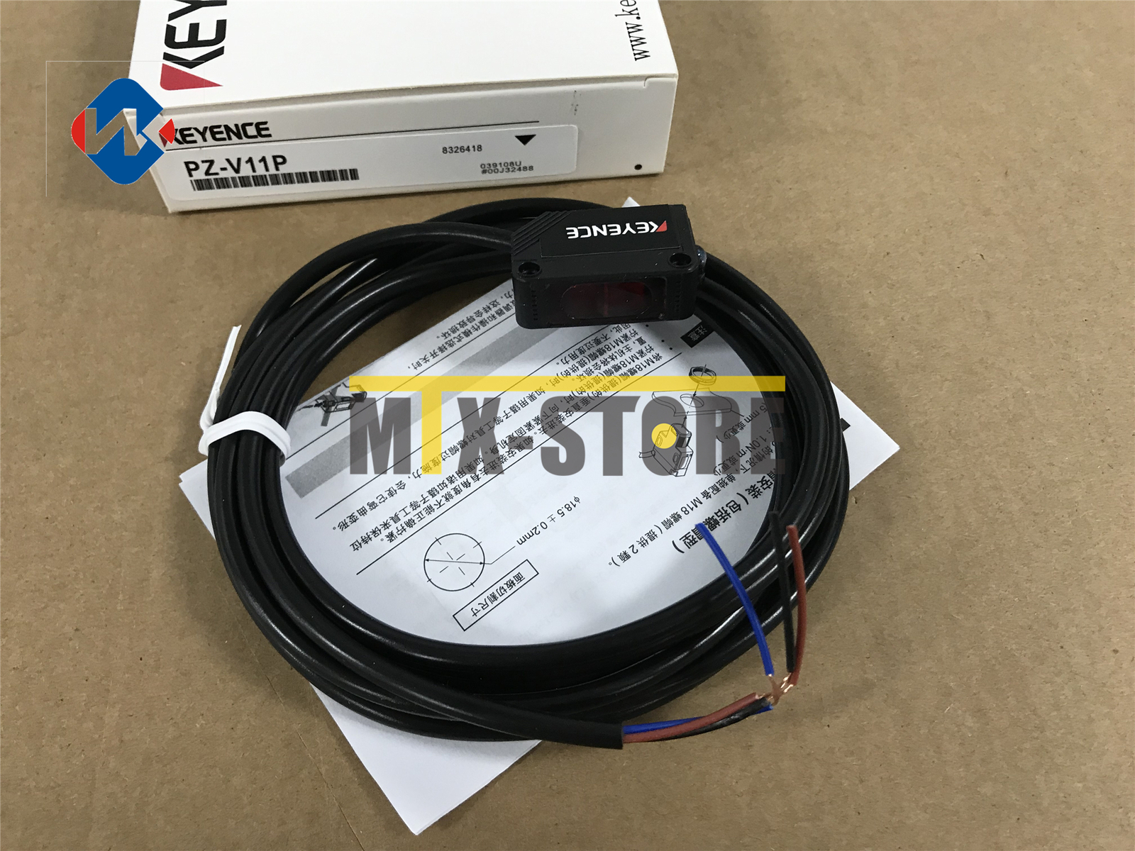 1QTY New PZ-V11P PZ V11P Keyence Brand new ones Photoelectric Sensor