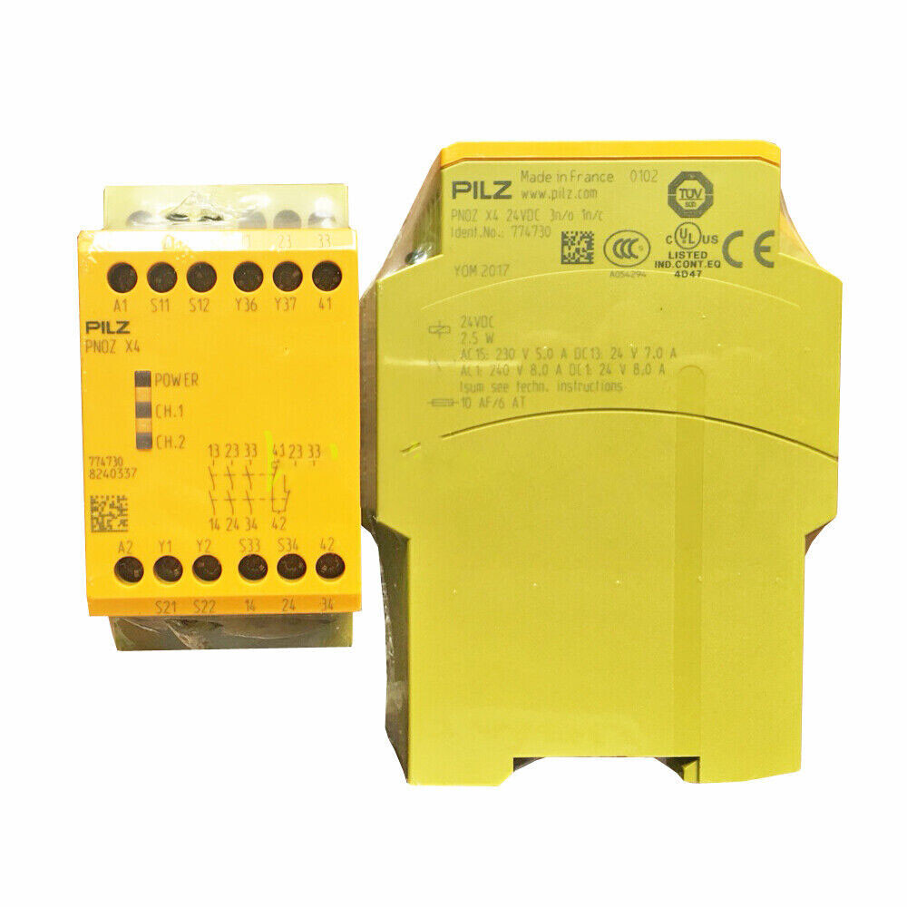 774730 1PCS NEW PILZ PNOZ X4 24VDC Safety Relay Module 774730