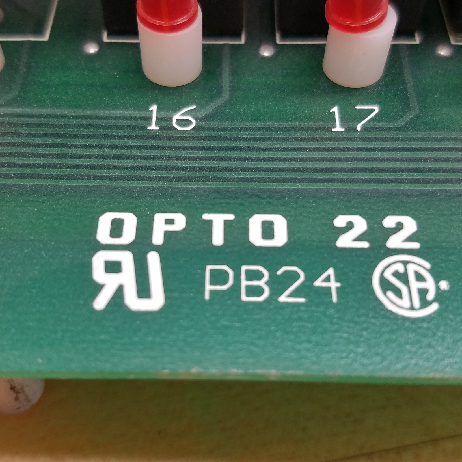 Opto 22 PB24 I/O Mounting Rack – USED