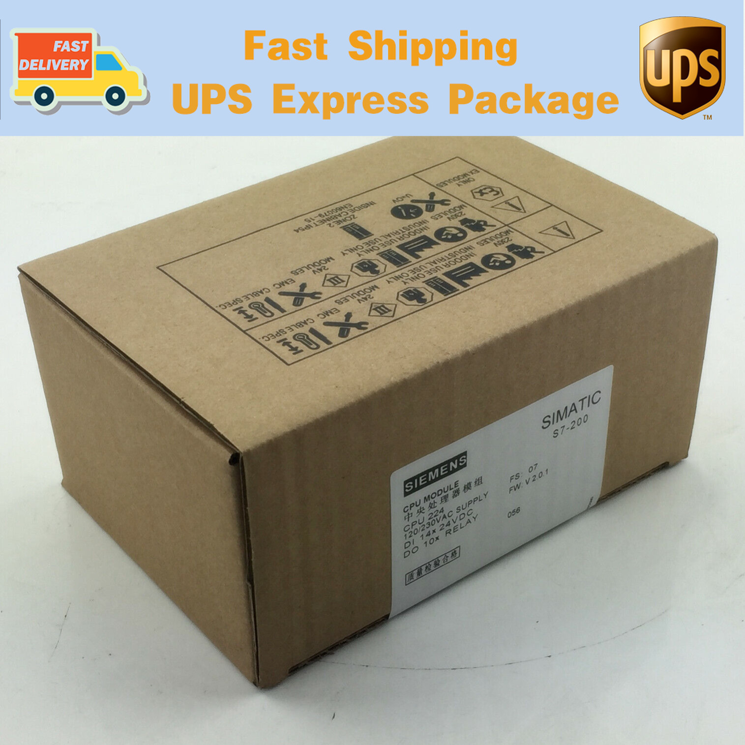 6ES7214-1BD23-0XB0 SIEMENS CPU Module Central Processing Unit 6ES72141BD230XB0