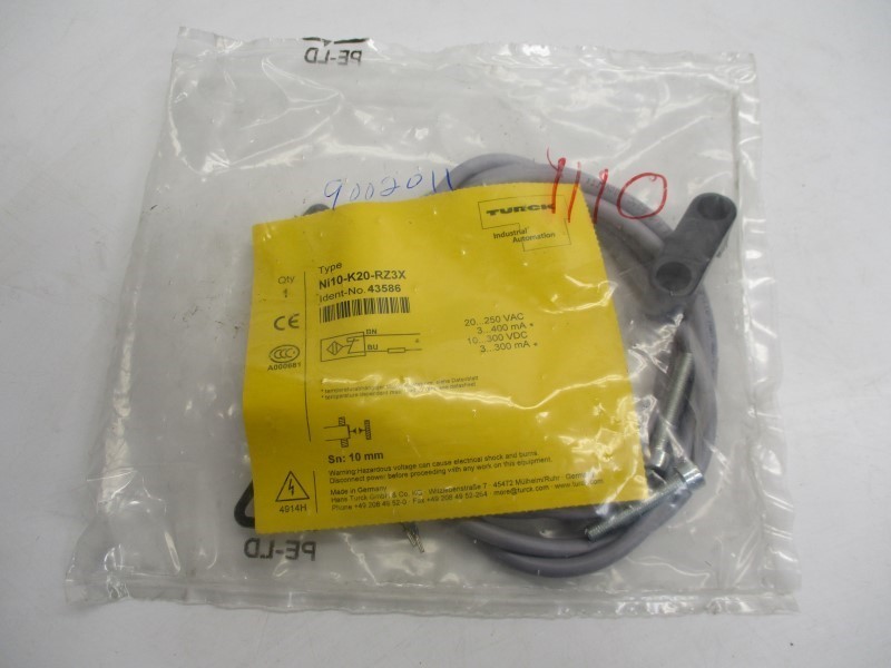 TURCK NI10-K20-RZ3X 43586 10-300VDC NSMP