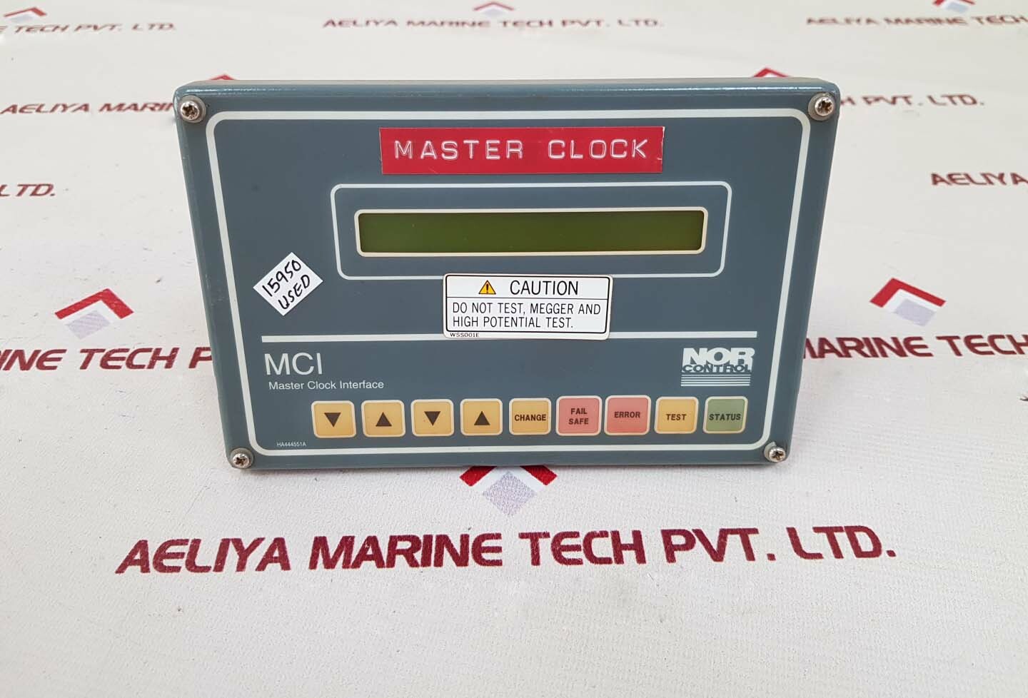 Nor control master clock interface
