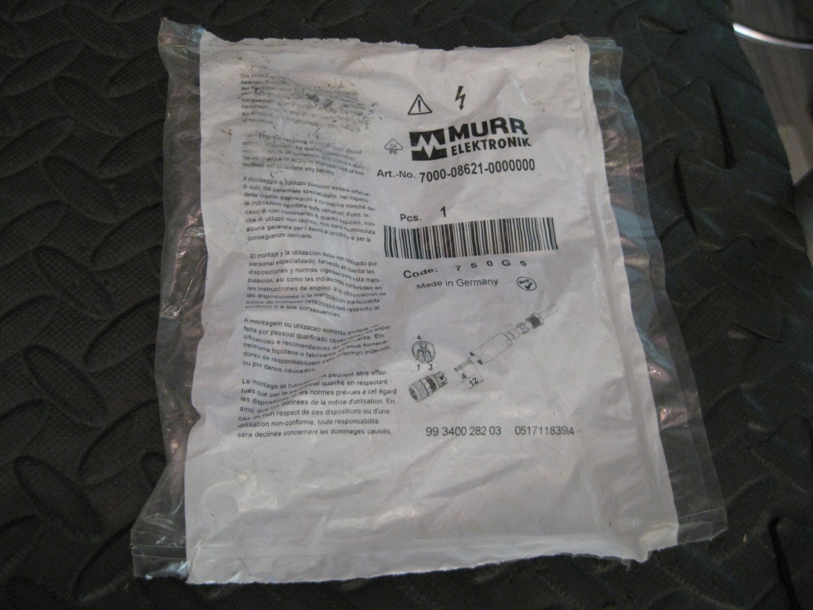 MURR ELEKTRONIK 7000-08621-0000000