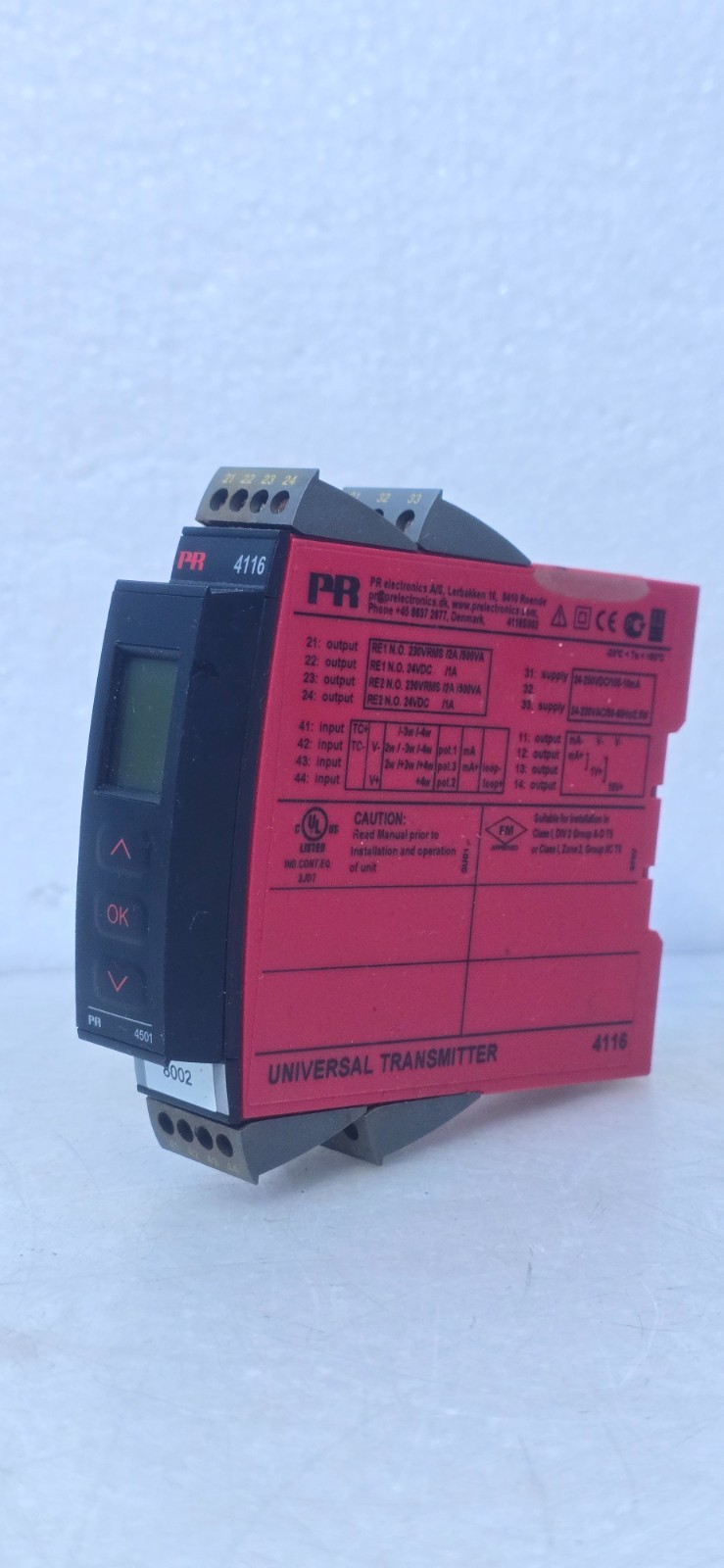 PR ELECTRONICS 4116 UNIVERSAL TRANSMITTER