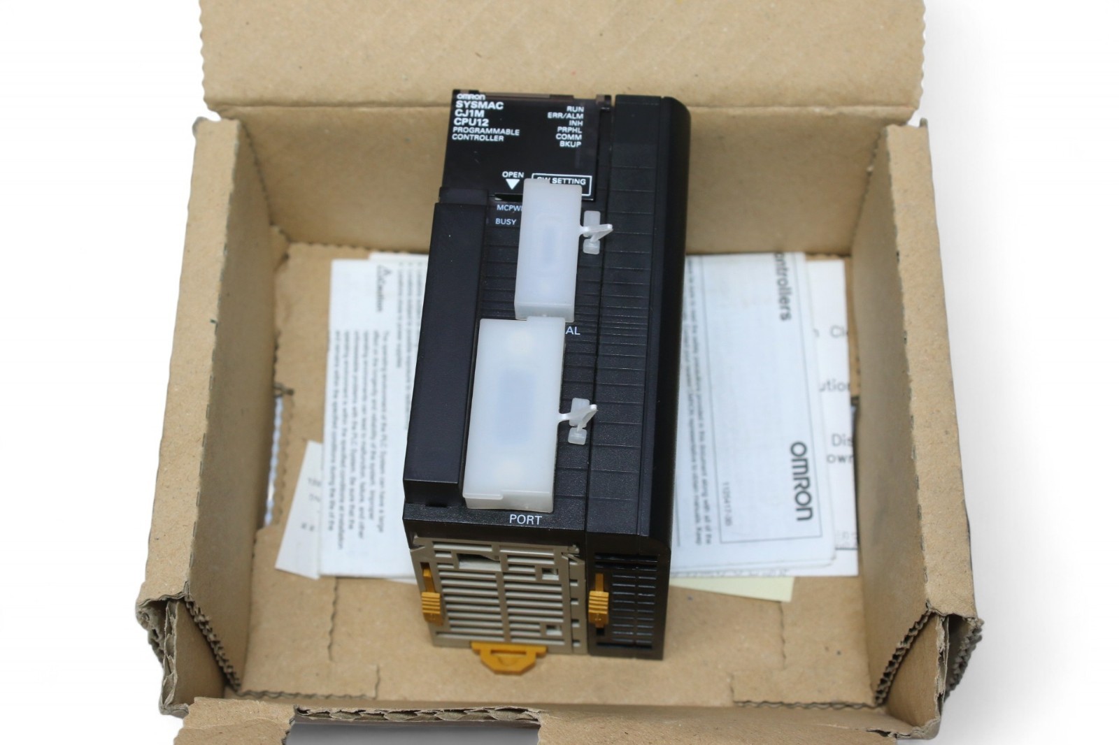 OMRON CJ1M-CPU12 CPU UNIT VER.4.0 / OMRON CJ1M-CPU12 VER.4.0