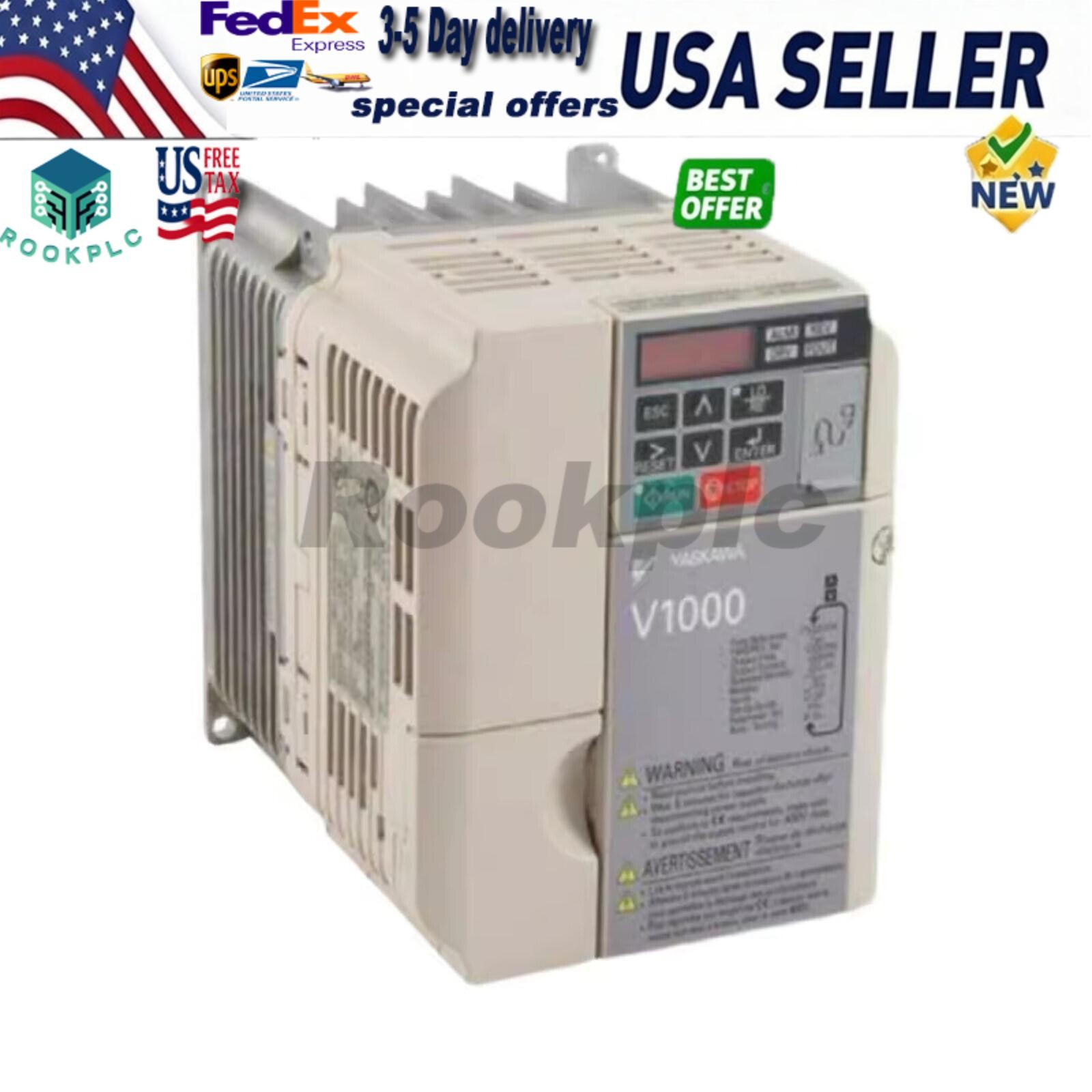 1PC Yaskawa CIMR-VU4A0018FAA CIMRVU4A0018FAA Inverter New Expedited Shipping