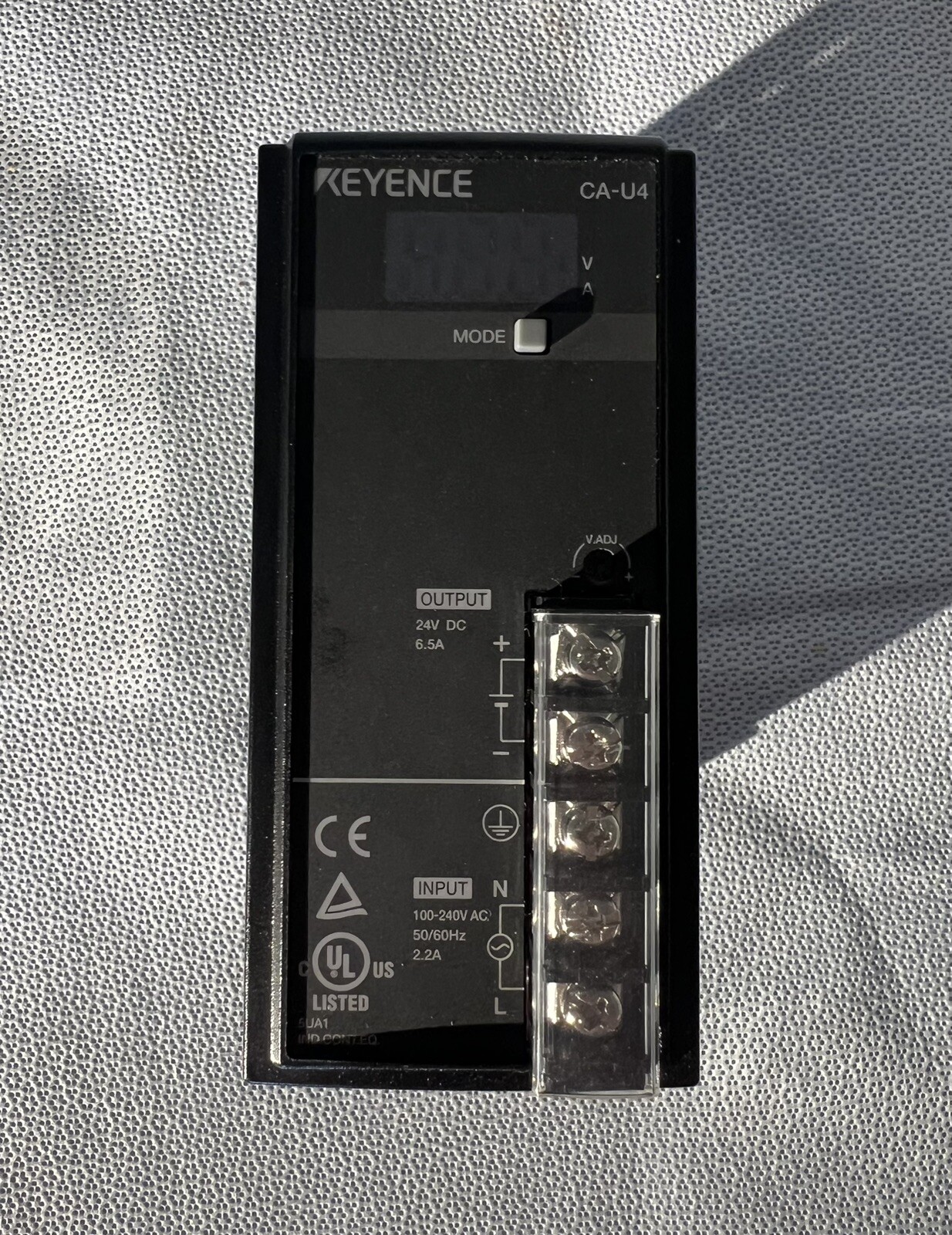 Keyence XG-X2502 Camera Controller/CA-DC60E Light Expansion/Cables/Power Supply