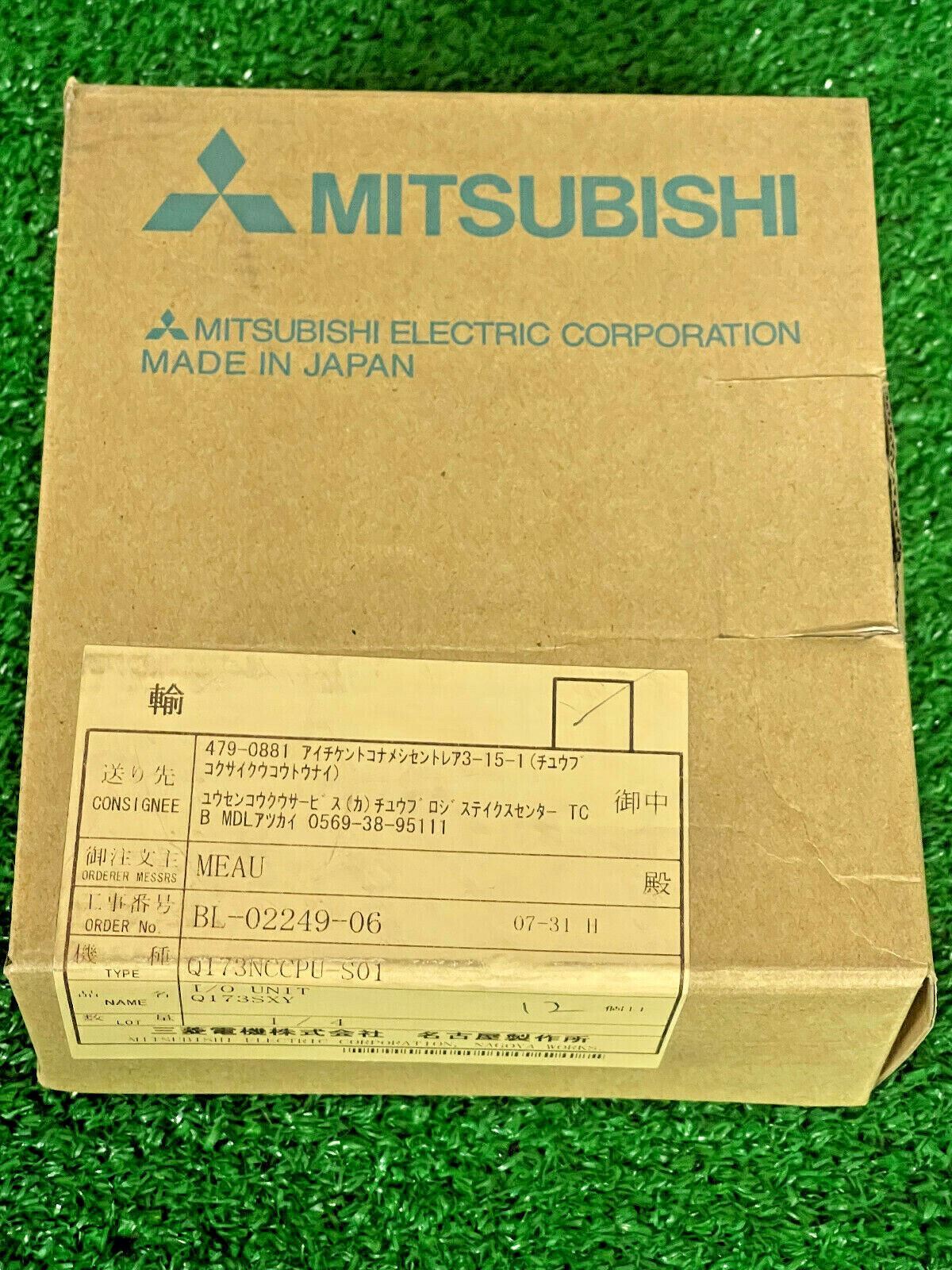 Mitsubishi Q173SXY I/O Unit PLC Processor Module Q173NCCPU-S01