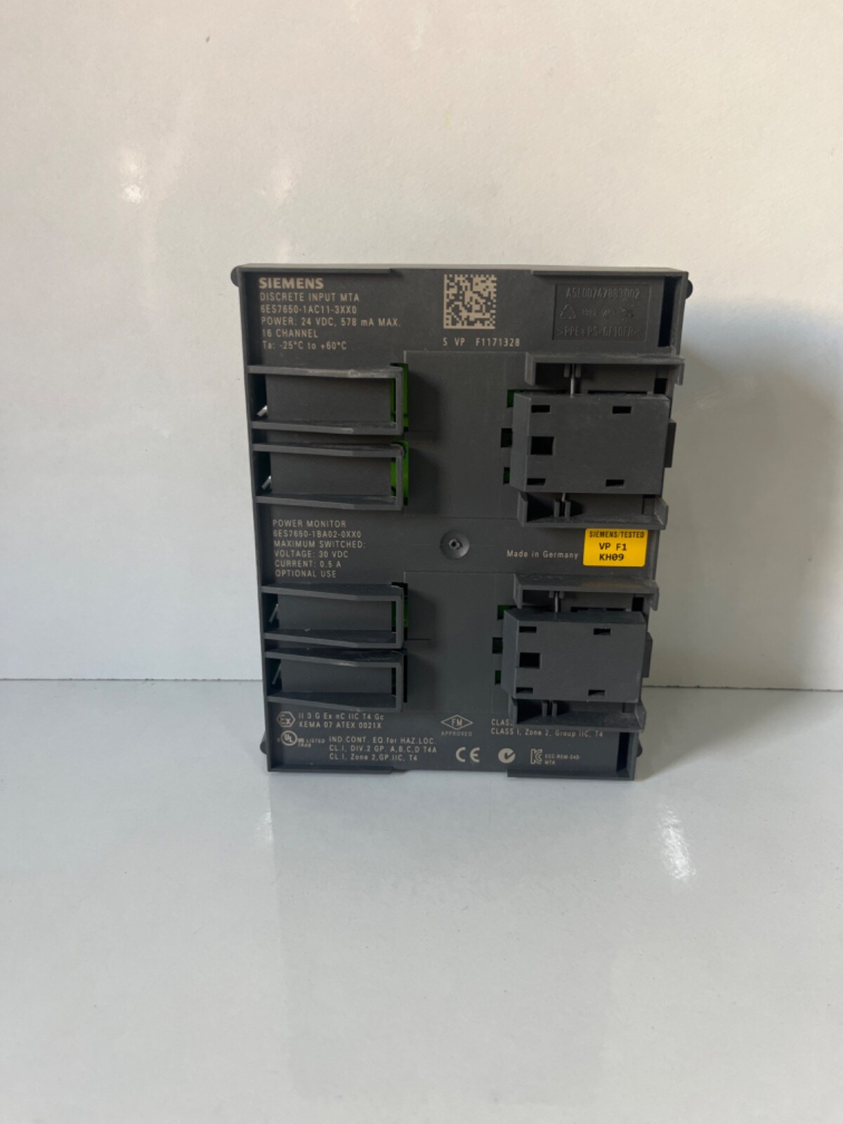 SIEMENS DISCRETE INPUT MTA 6ES7650-1AC11-3XX0