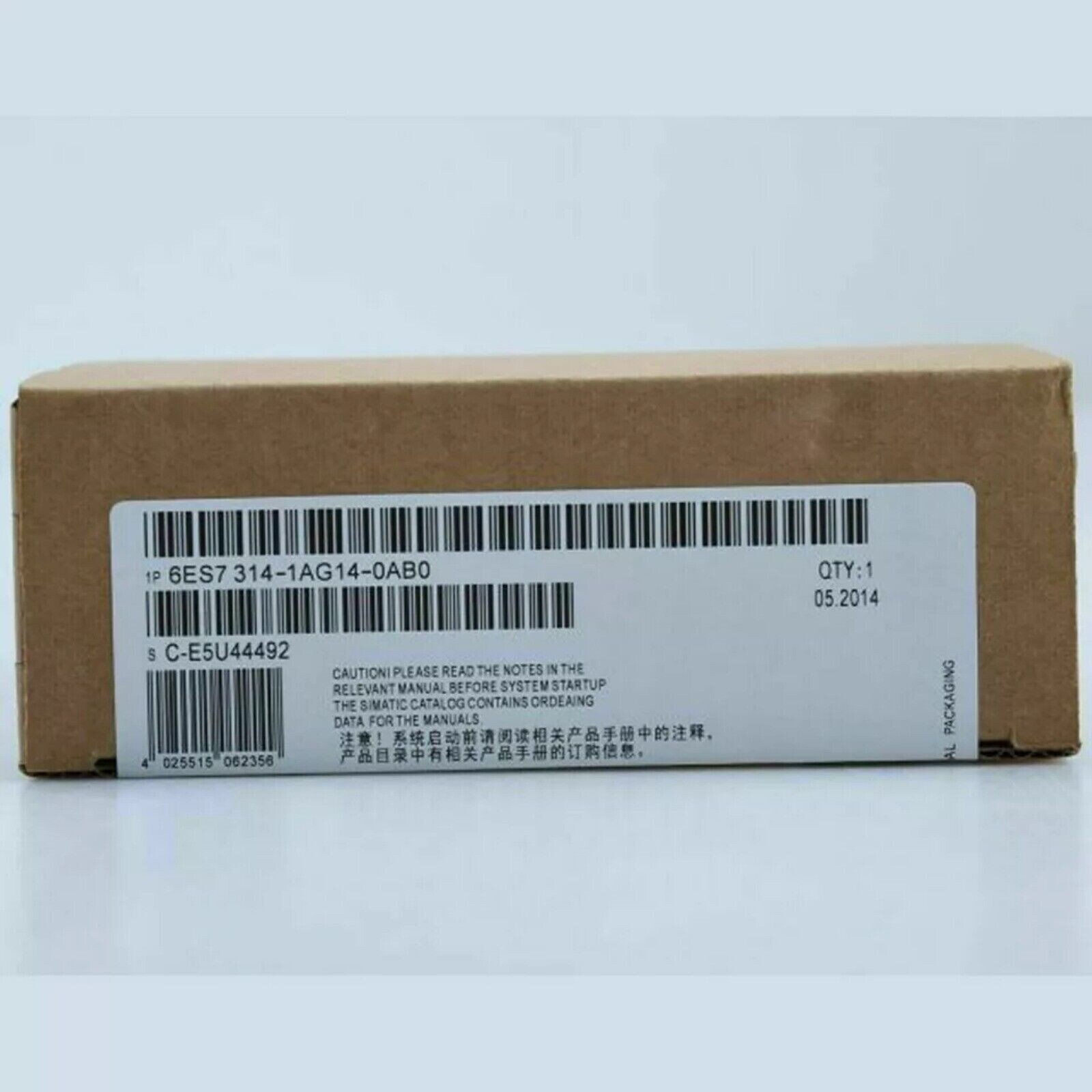 New Siemens 6ES7 314-1AG14-0AB0 6ES7314-1AG14-0AB0 Central processing unit