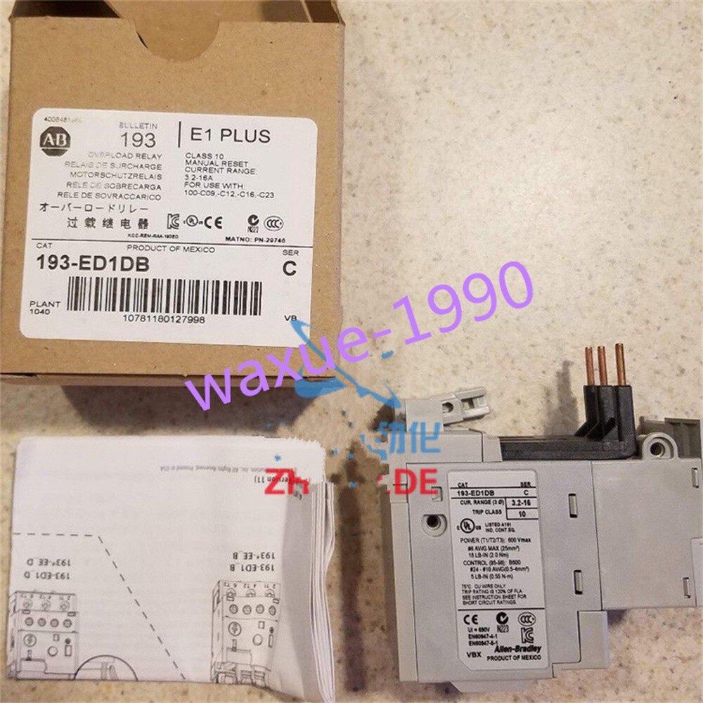 1pcs New 193-ED1DB Overload Relay 3.2-16 A in box