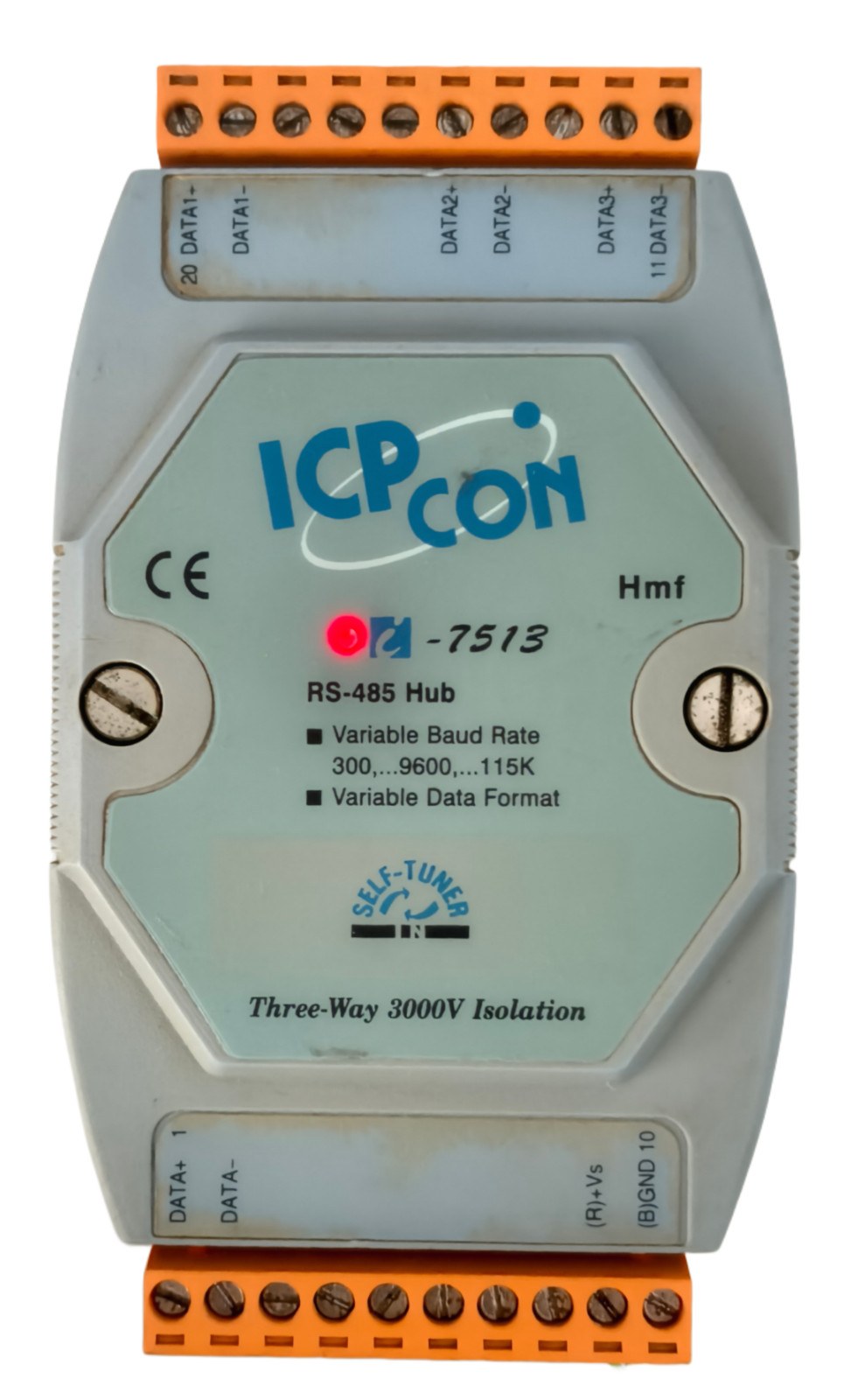 ICP CON RS-485 Hub Tree Way 3000V Isolation I-7513 Module Convert Variable Rate