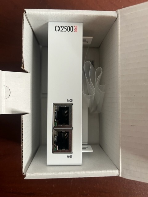 Beckhoff CX2500-0060 INTERFACE MODULE FOR 10/100/1000 MBIT ETHERNET 2 X RJ45 New