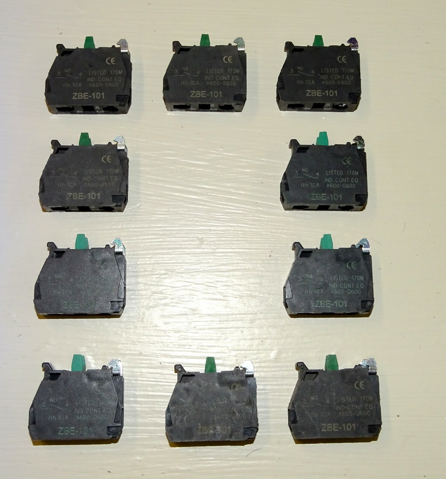 NEW ZBE-101 Contact Block lot for Schneider & Telemecanique Push Button operator