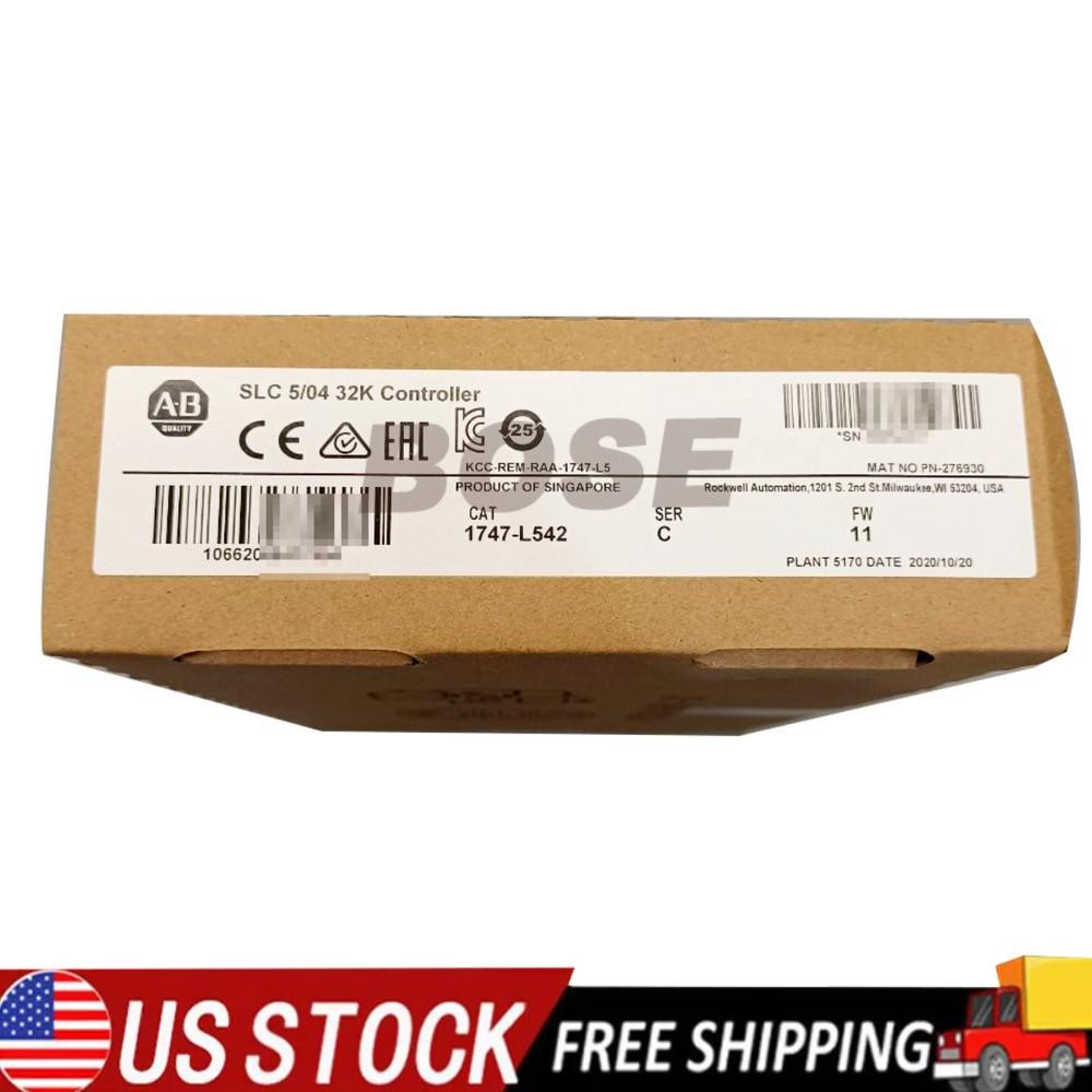 New Allen Bradley 1747-L542 SER C SLC 500 5/04 CPU PROCESSOR UNIT 1747L542