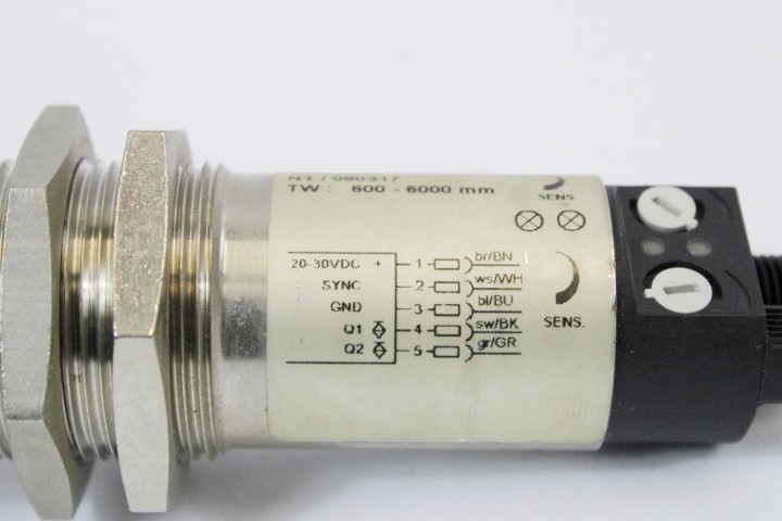 LEUZE VRTU 430M/P-1110-6000-S12 Ultrasonic Probe 50036264 -used-