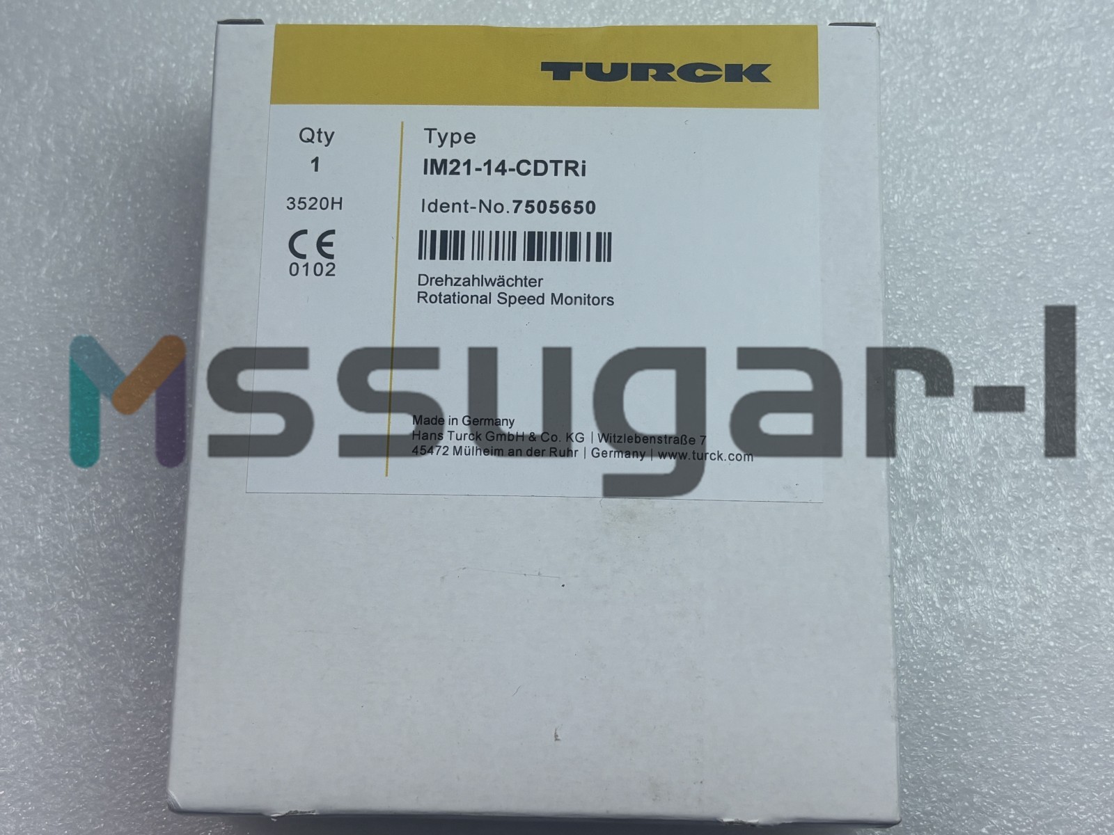1pcs NEW TURCK IM21-14-CDTRI Isolator 7505650 Speed Monitorbda