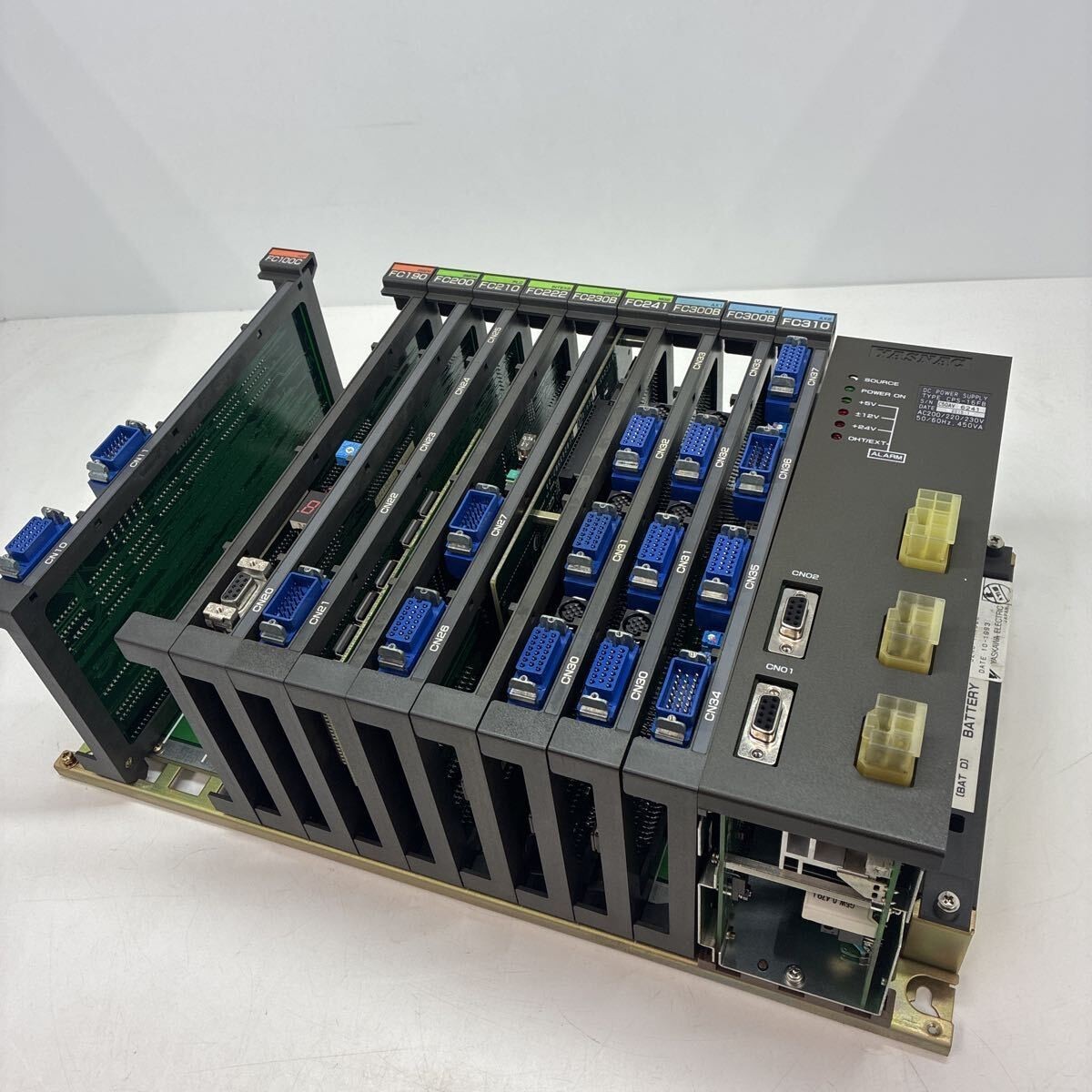 YASKAWA PLC Controller with CPS-16FB DC Power Supply Pulled from working machine