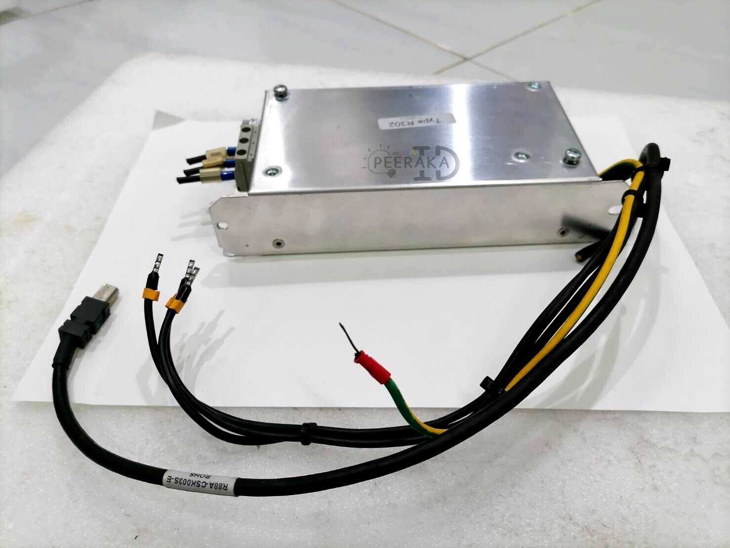 Used R88A-FIK304-RE RFI Filter Servo Omron RASMI