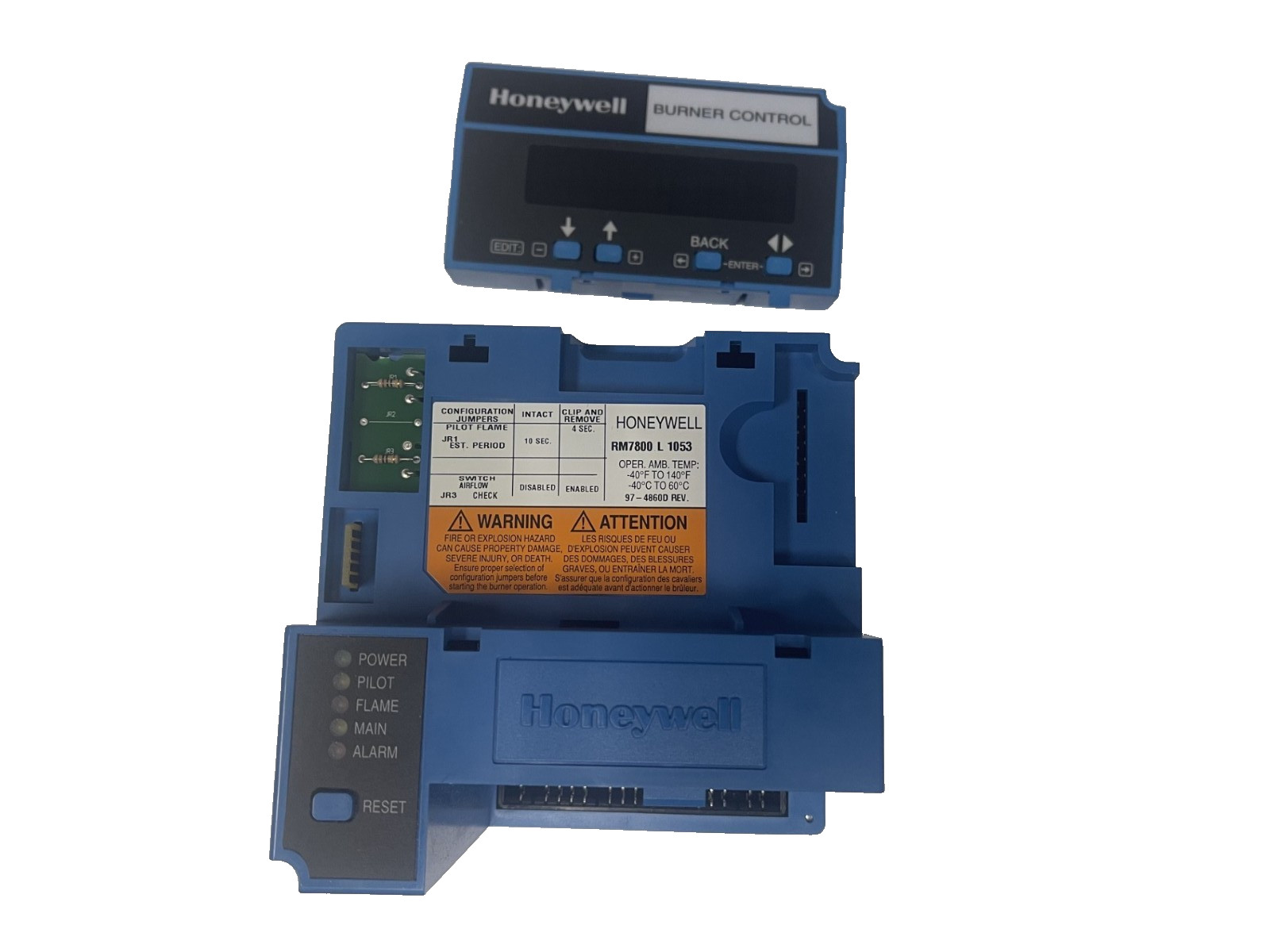 New Honeywell RM7800L1053 Burner Controller Take Off no factory box RM7800L 1053
