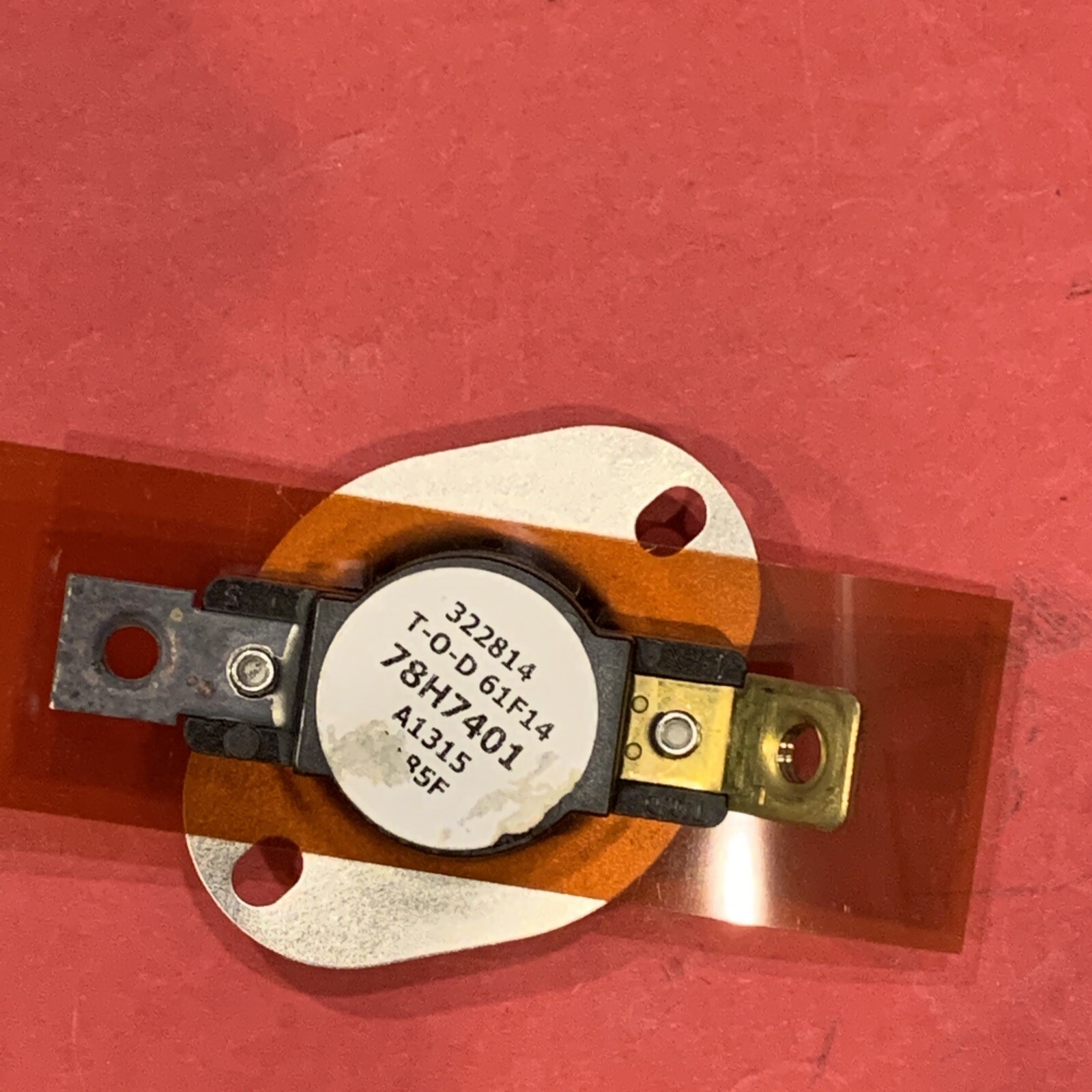 Lennox Replacement Thermal Limit Switch 78H74/78H7401 NOS NIB