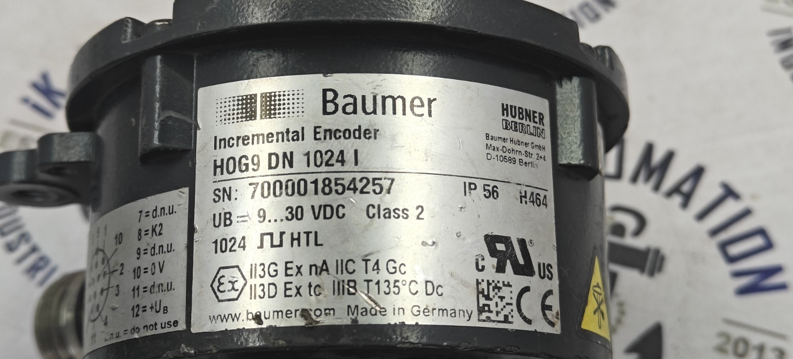 BAUMER HOG9 DN 1024 I